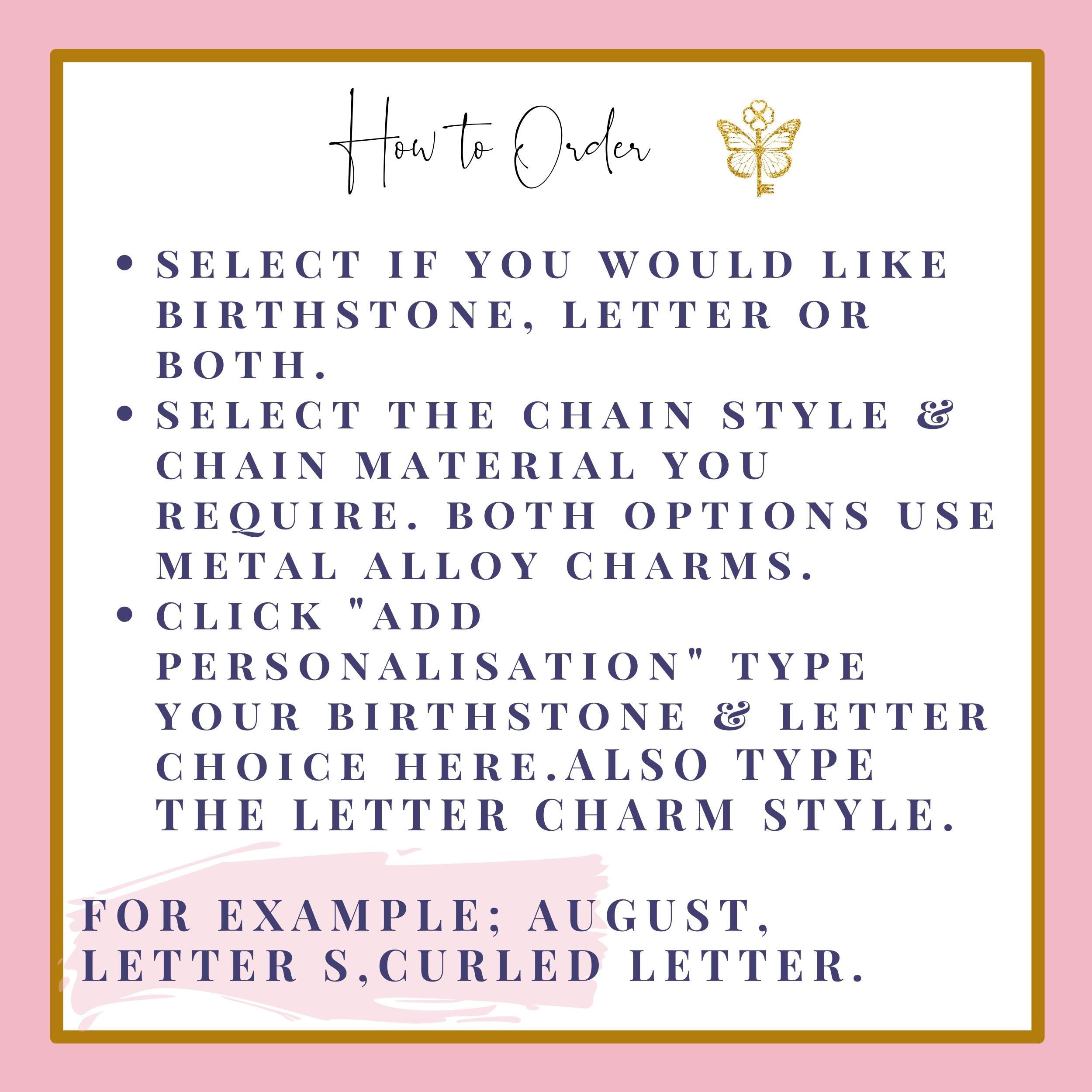 Personalised Christmas Charm Necklace: Initial Letter & Bell Jewellery