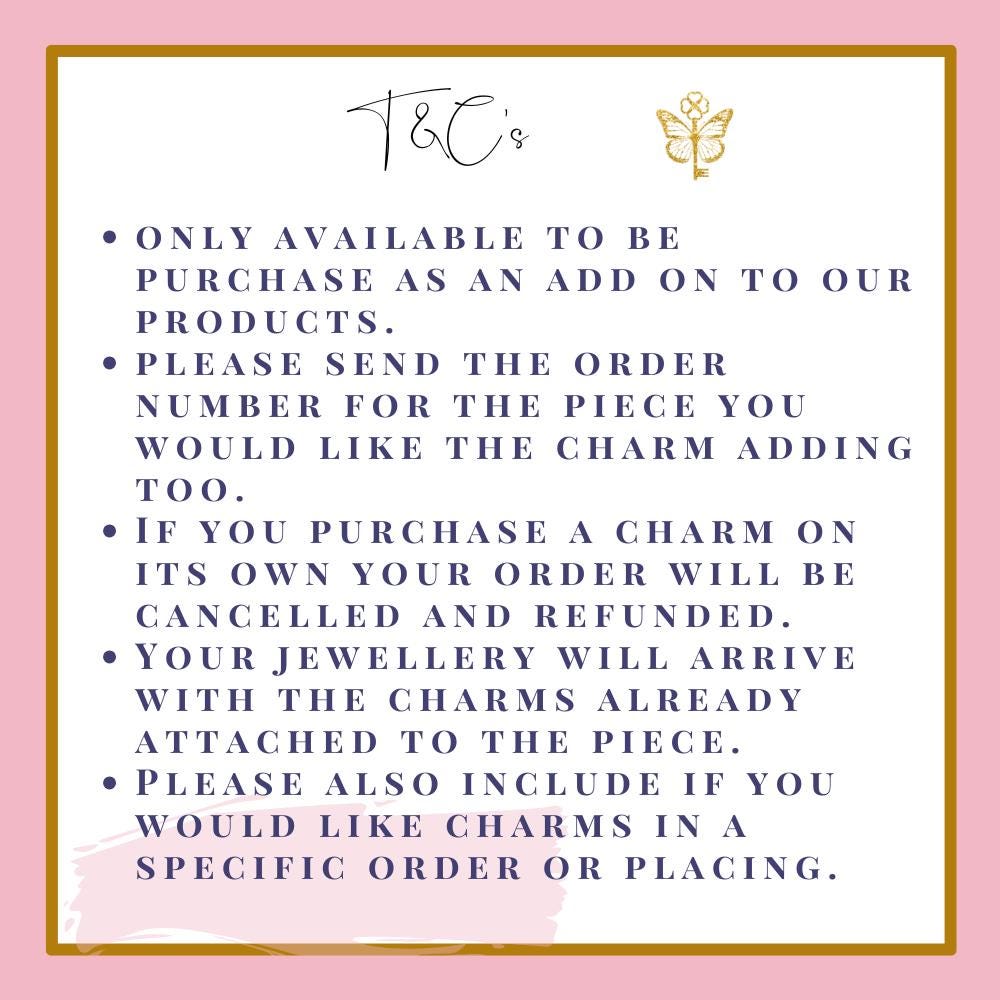 Graduation Charm Add-On: Keepsake for Necklace or Keyring