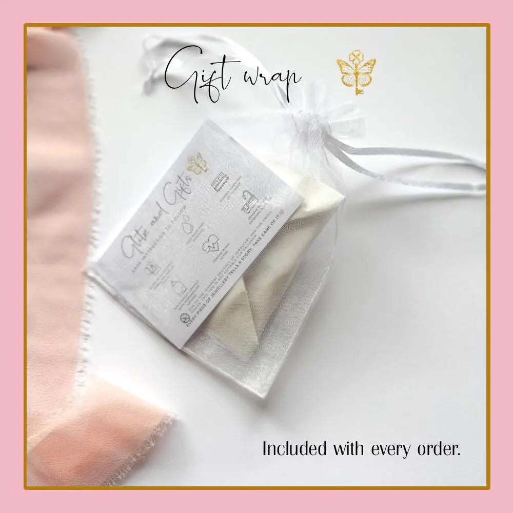 Bee Charm & Personalised Card