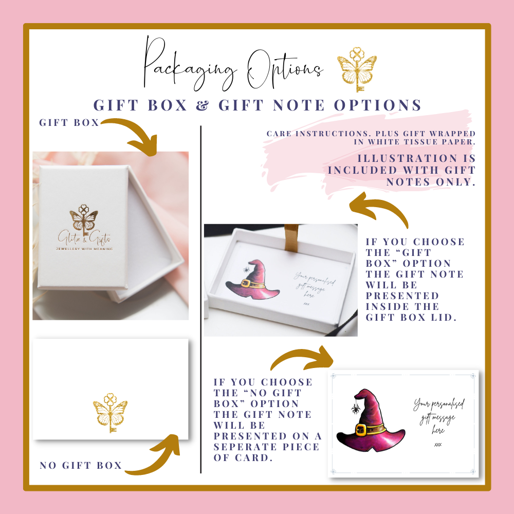 Personalised Witch Hat Cord Bracelet