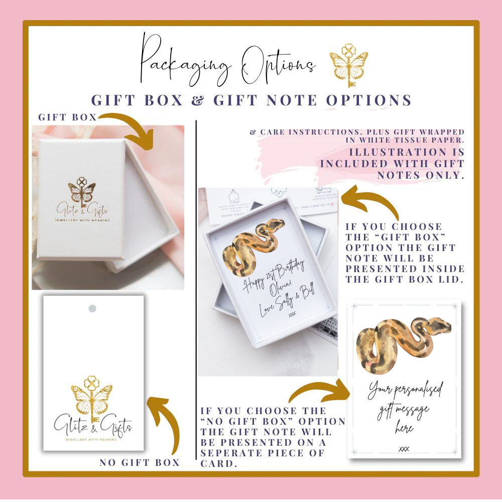 Personalised Snake Keyring