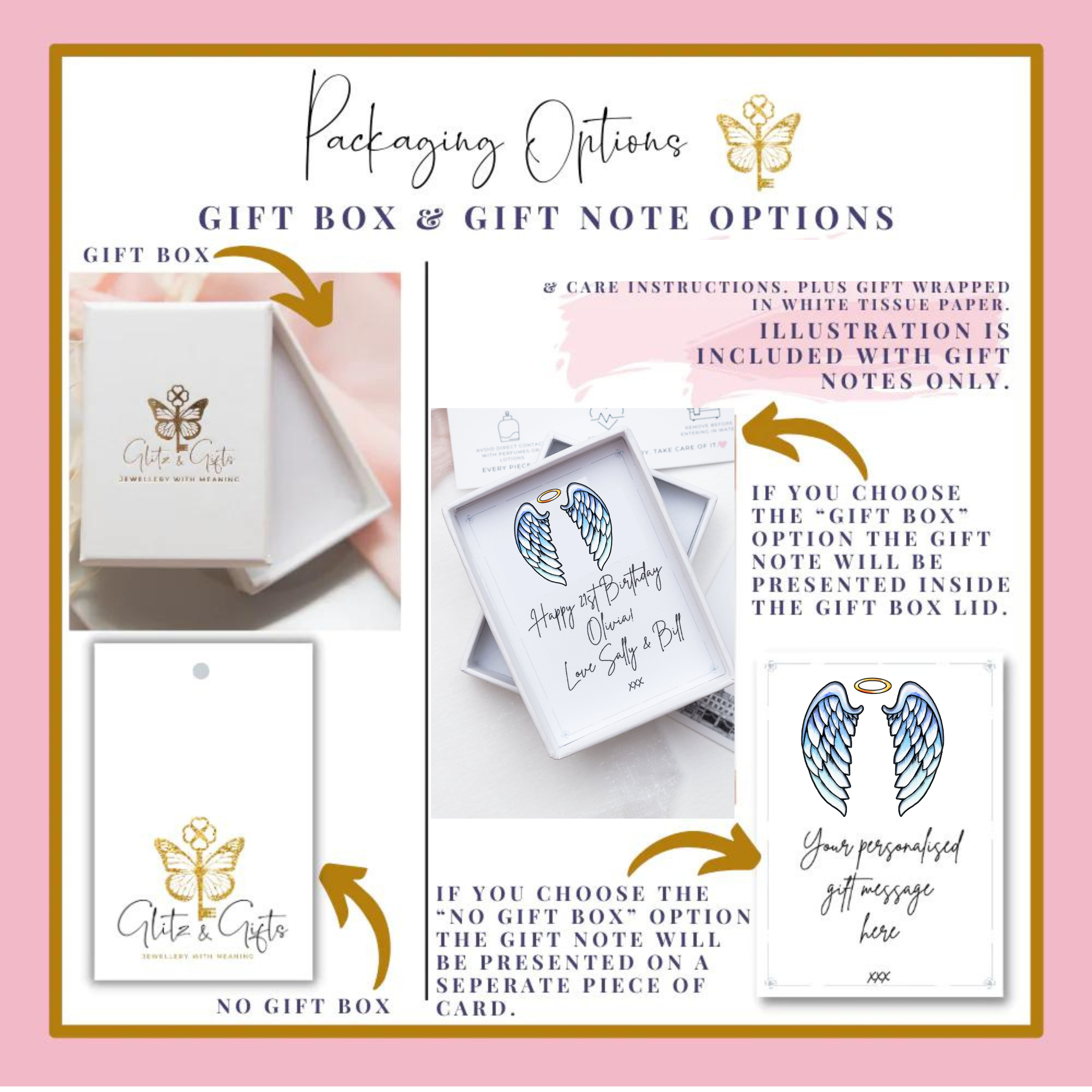 Personalised Guardian Angel Keyring