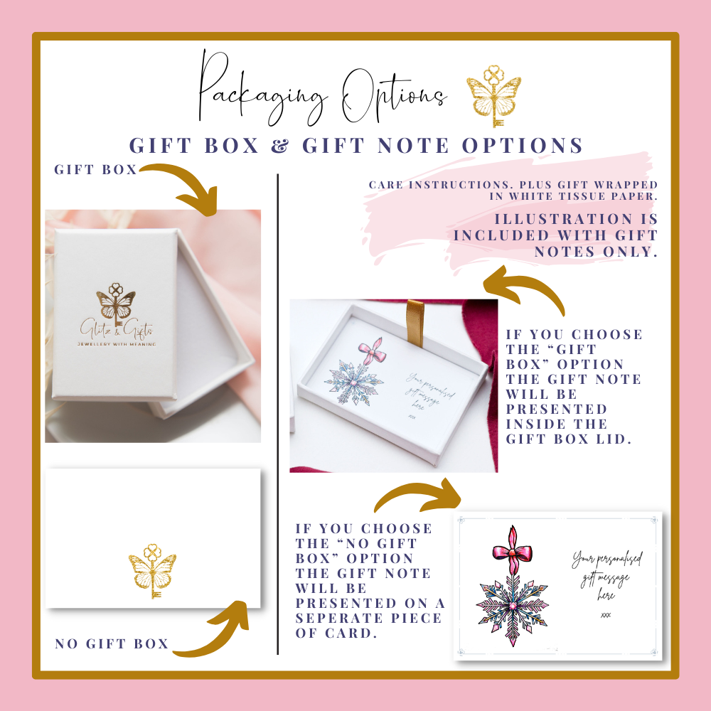 Personalised Snowflake Bracelet