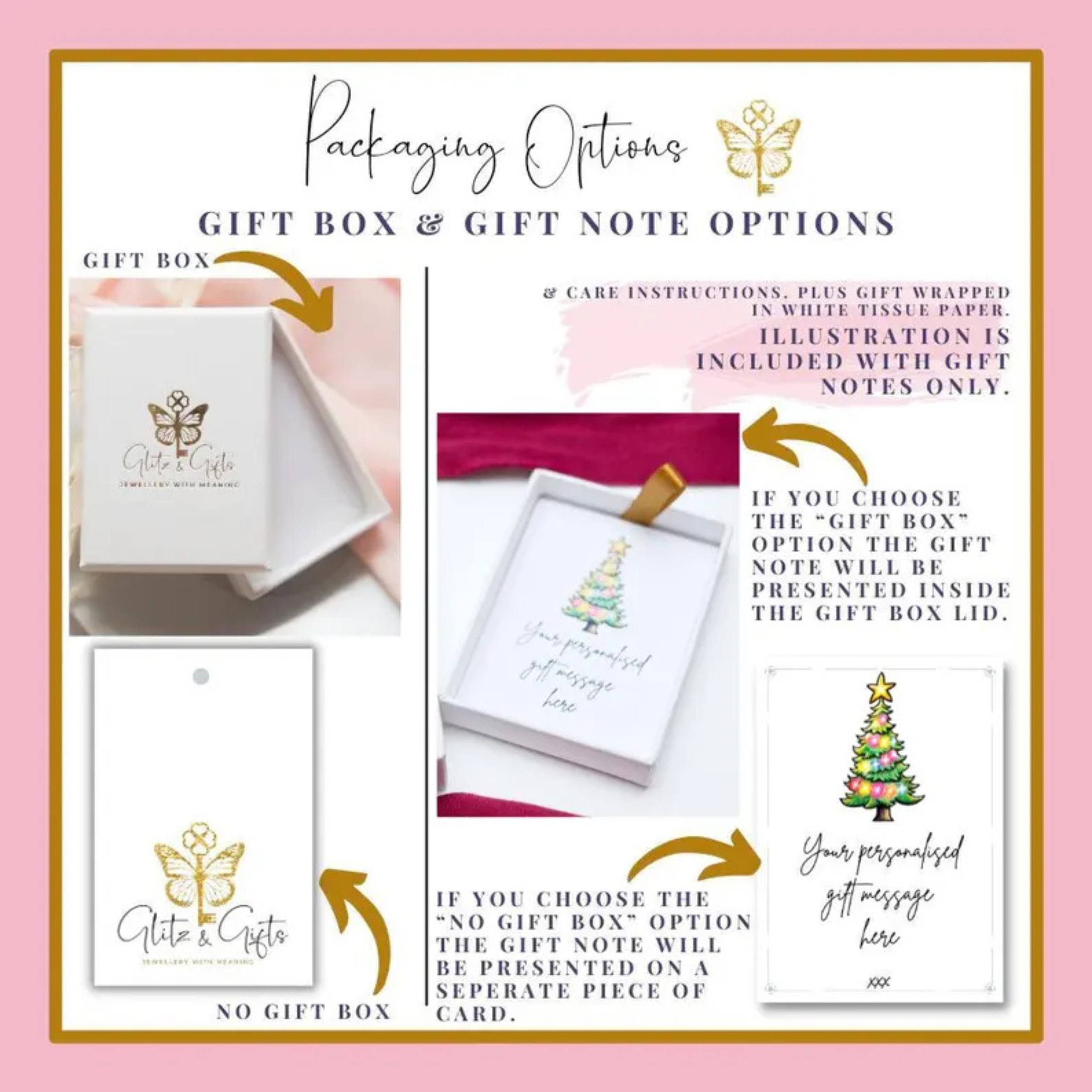 Personalised Christmas Tree Keyring