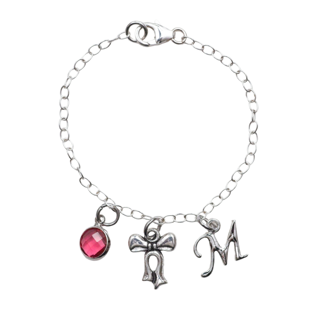 Personalised Bow Bracelet