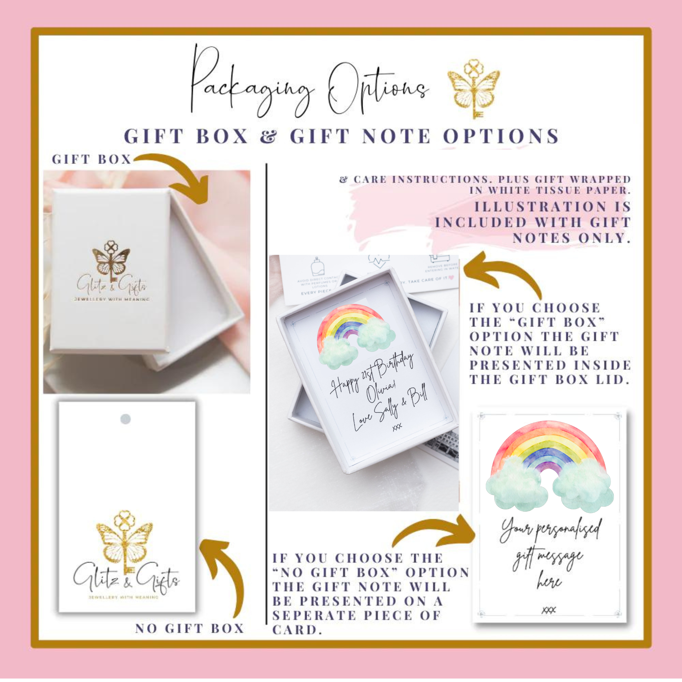 Personalised Rainbow Keyring