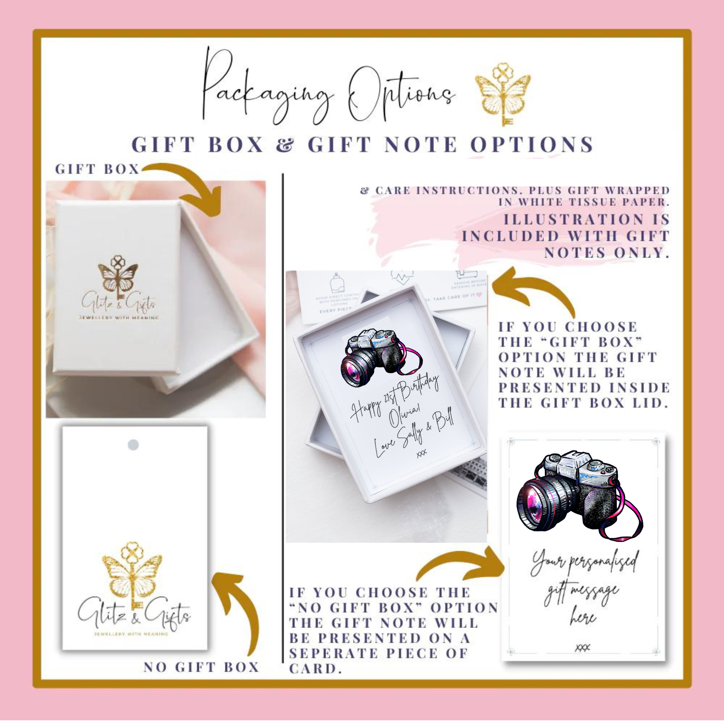 Personalised Camera Keyring