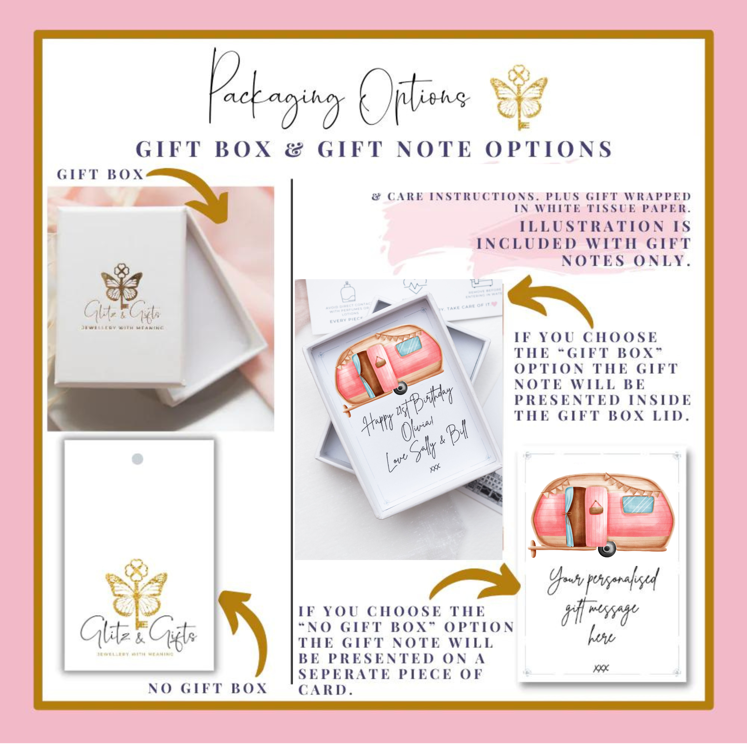 Personalised Caravan Keyring