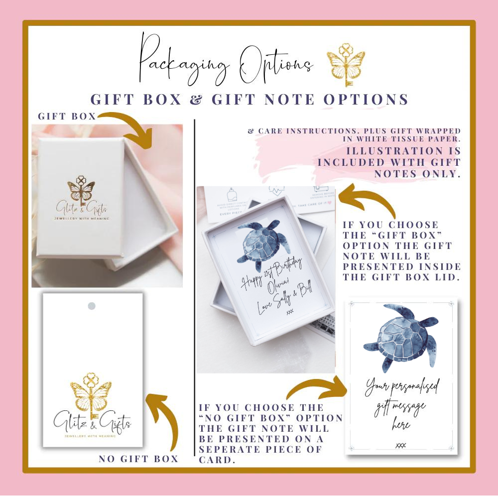 Personalised Blue Turtle Keyring