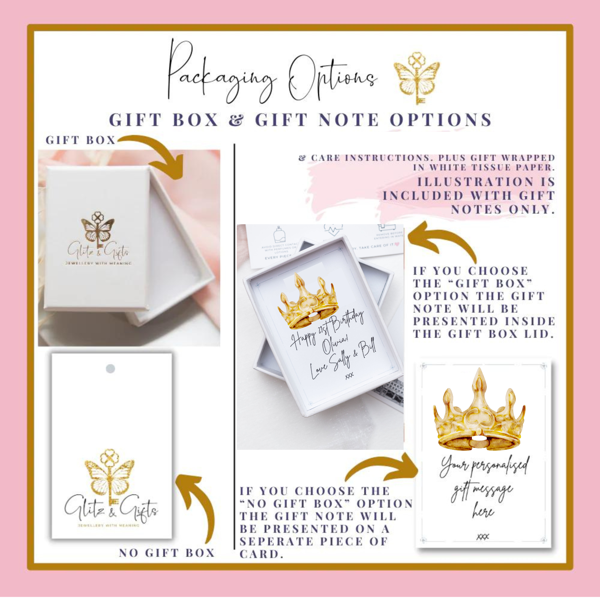 Personalised Crown Keyring