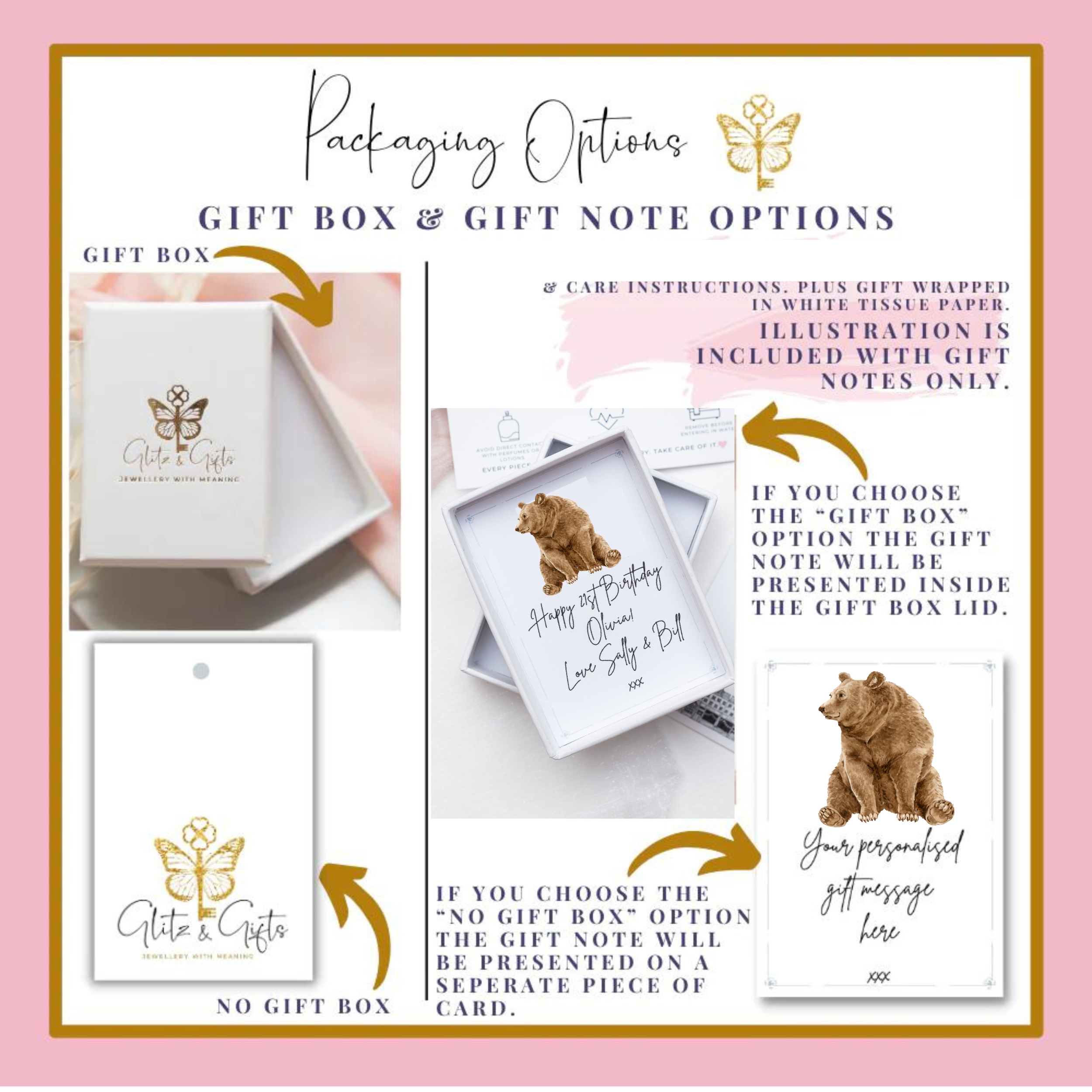 Personalised Bear Keyring