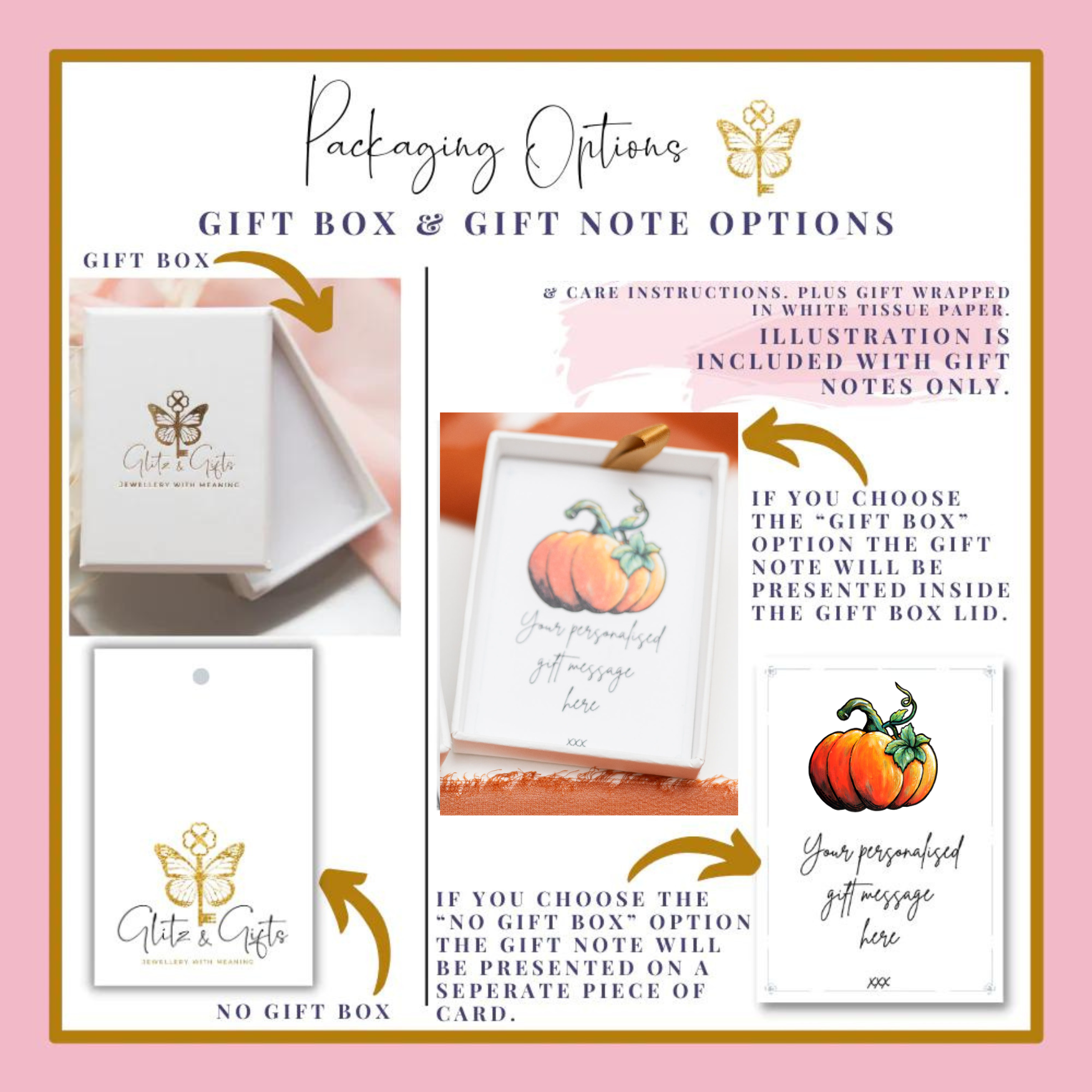 Personalised Pumpkin Birthstone Charm Earrings