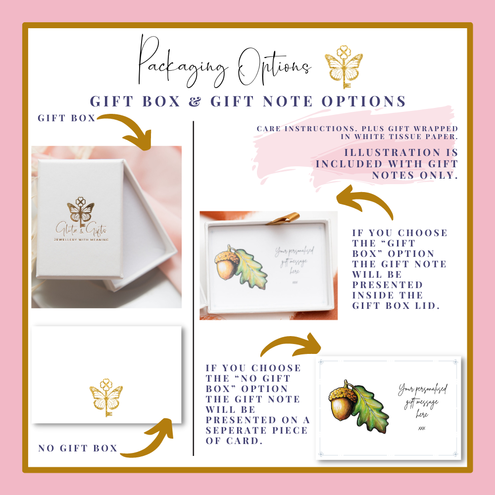 Personalised Acorn Bracelet