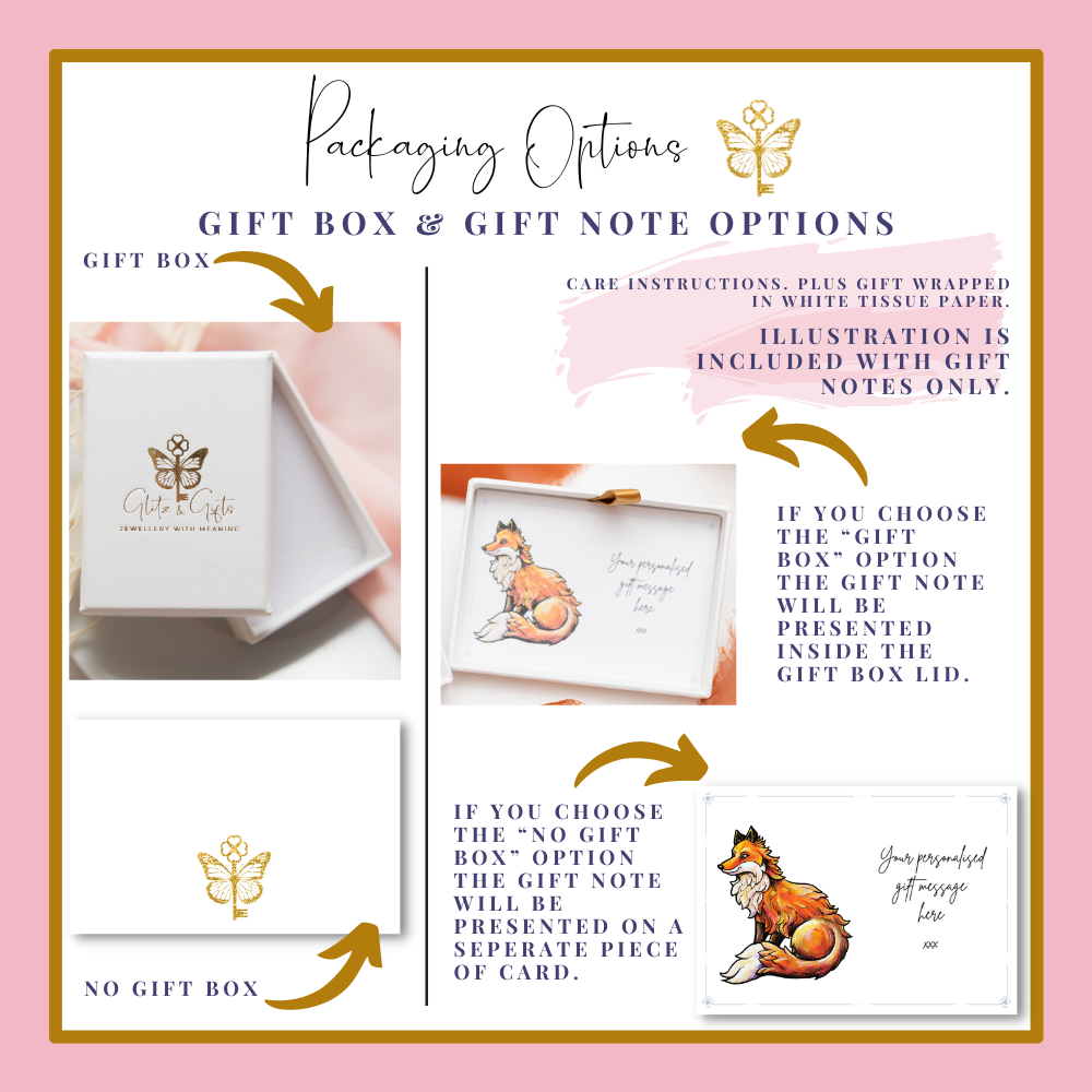 Personalised Fox Cord Bracelet