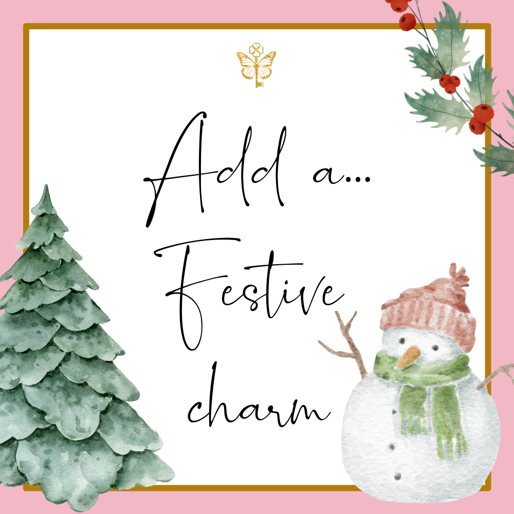 Christmas Charm Add-On: Santa Claus, Mittens, Snowflakes, Nutcrackers, & Merry Christmas'