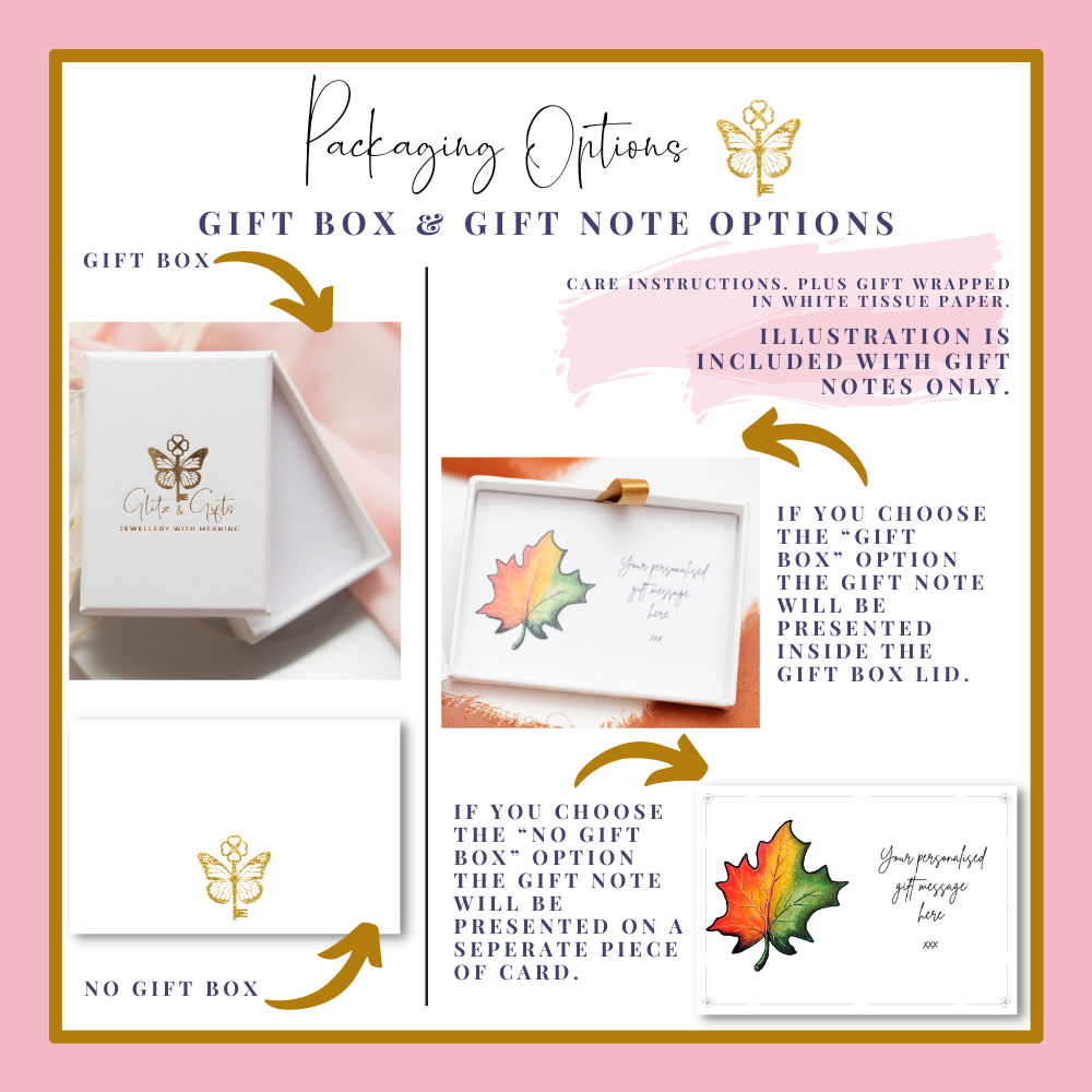 Personalised Maple Leaf Bracelet