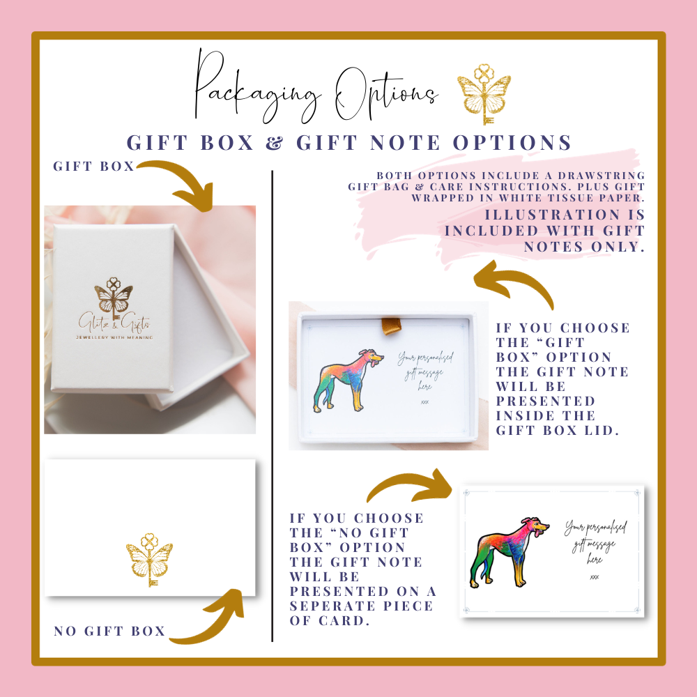 Personalised Greyhound Bracelet