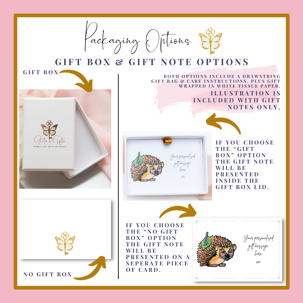 Personalised Hedgehog Bracelet