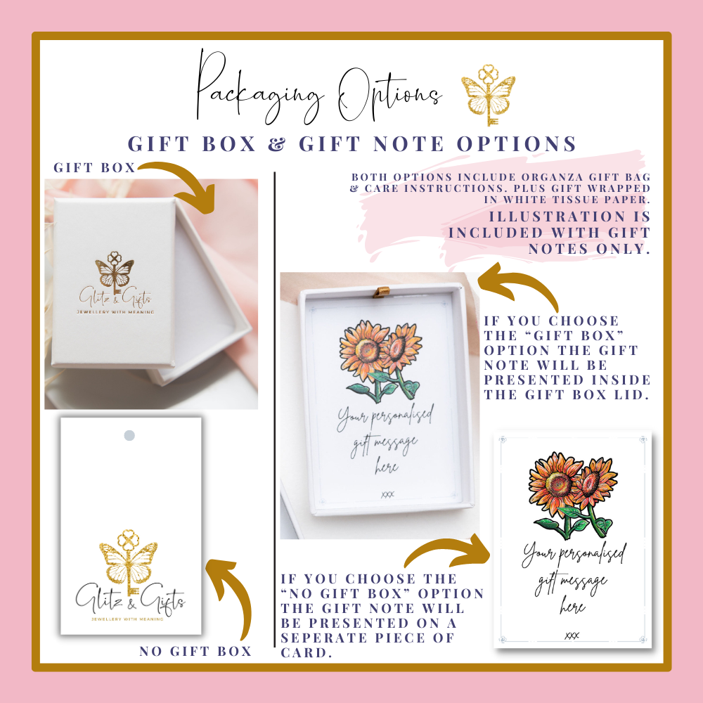 Personalised Sunflower Keyring