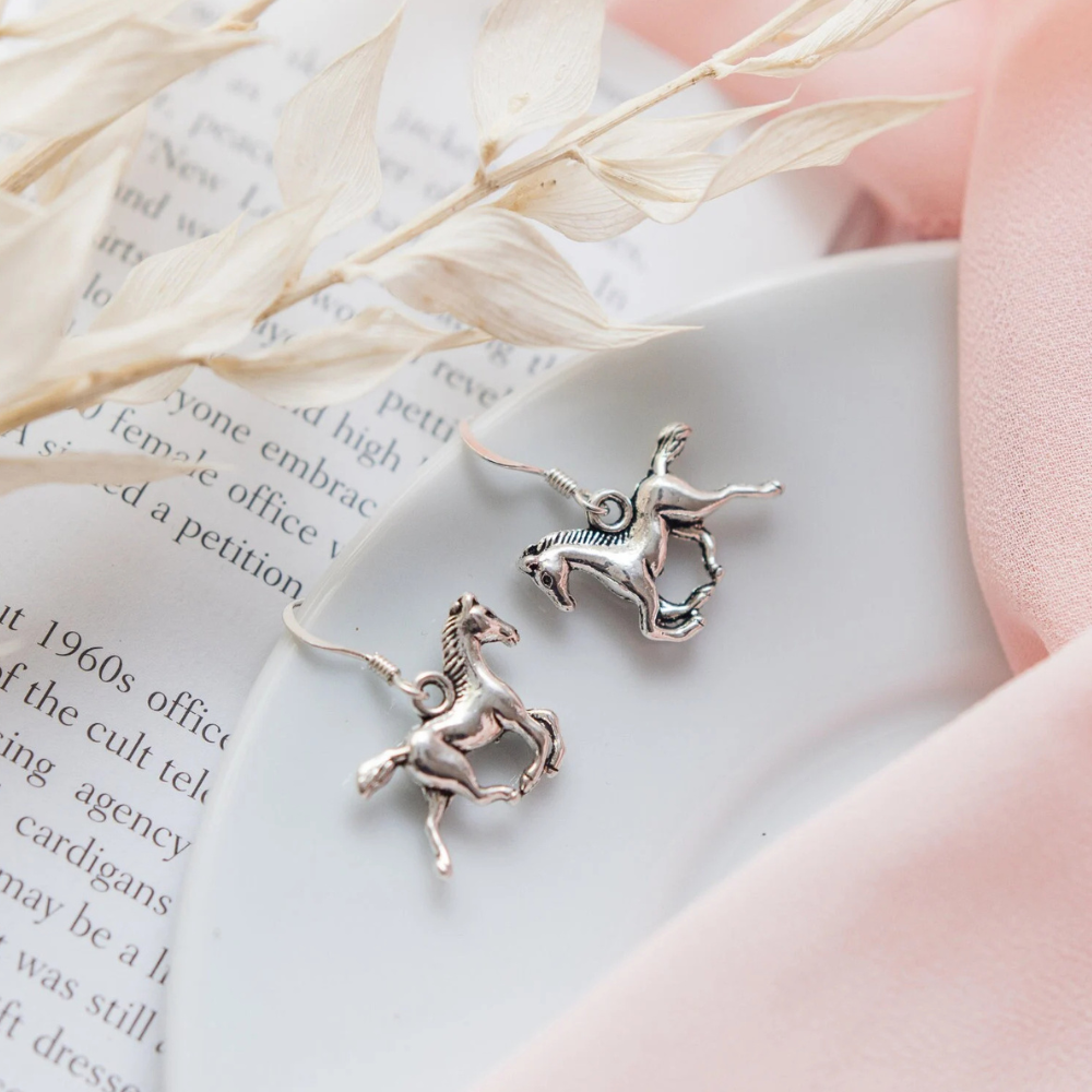 Horse Charm Earrings