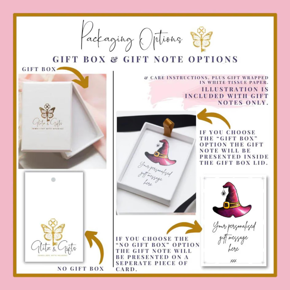 Black Witch Hat Earrings, Glitter Witch Hat Dangles with Multicolour CZ