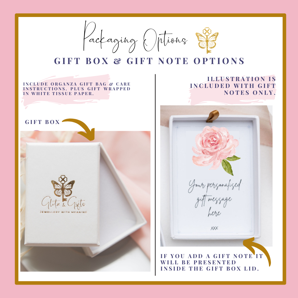 Personalised Rose Necklace