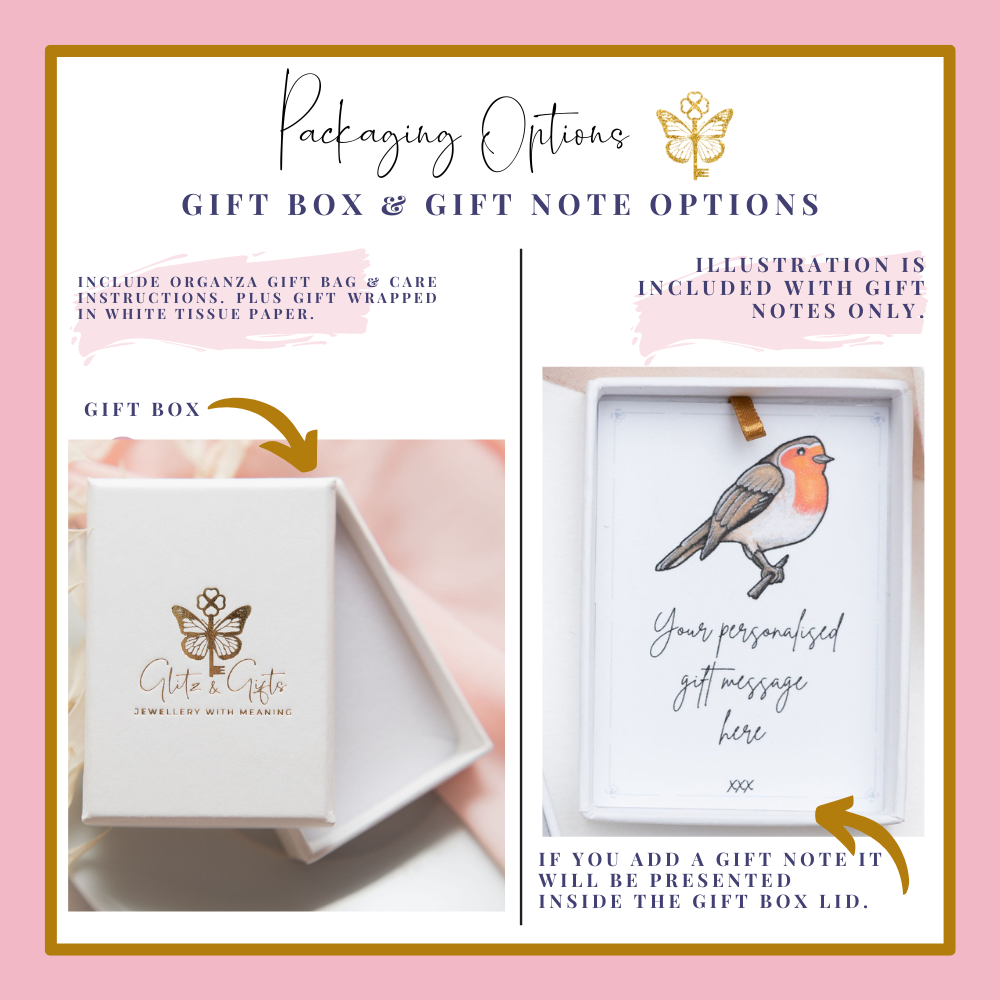 Personalised Robin Necklace