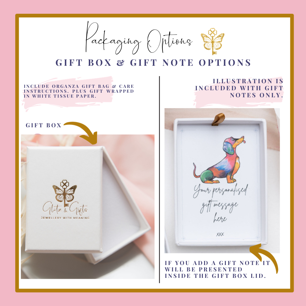 Personalised Dachshund Charm Catcher Necklace