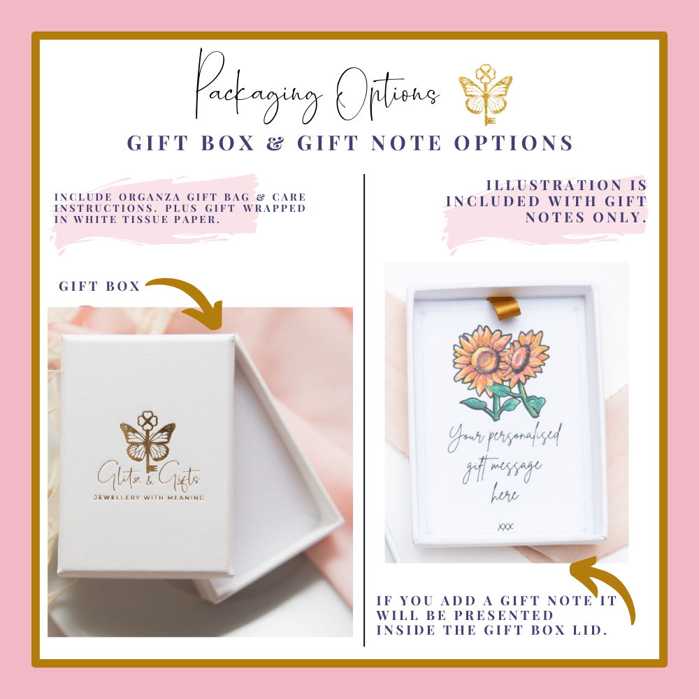 Personalised Sunflower Charm Catcher Necklace