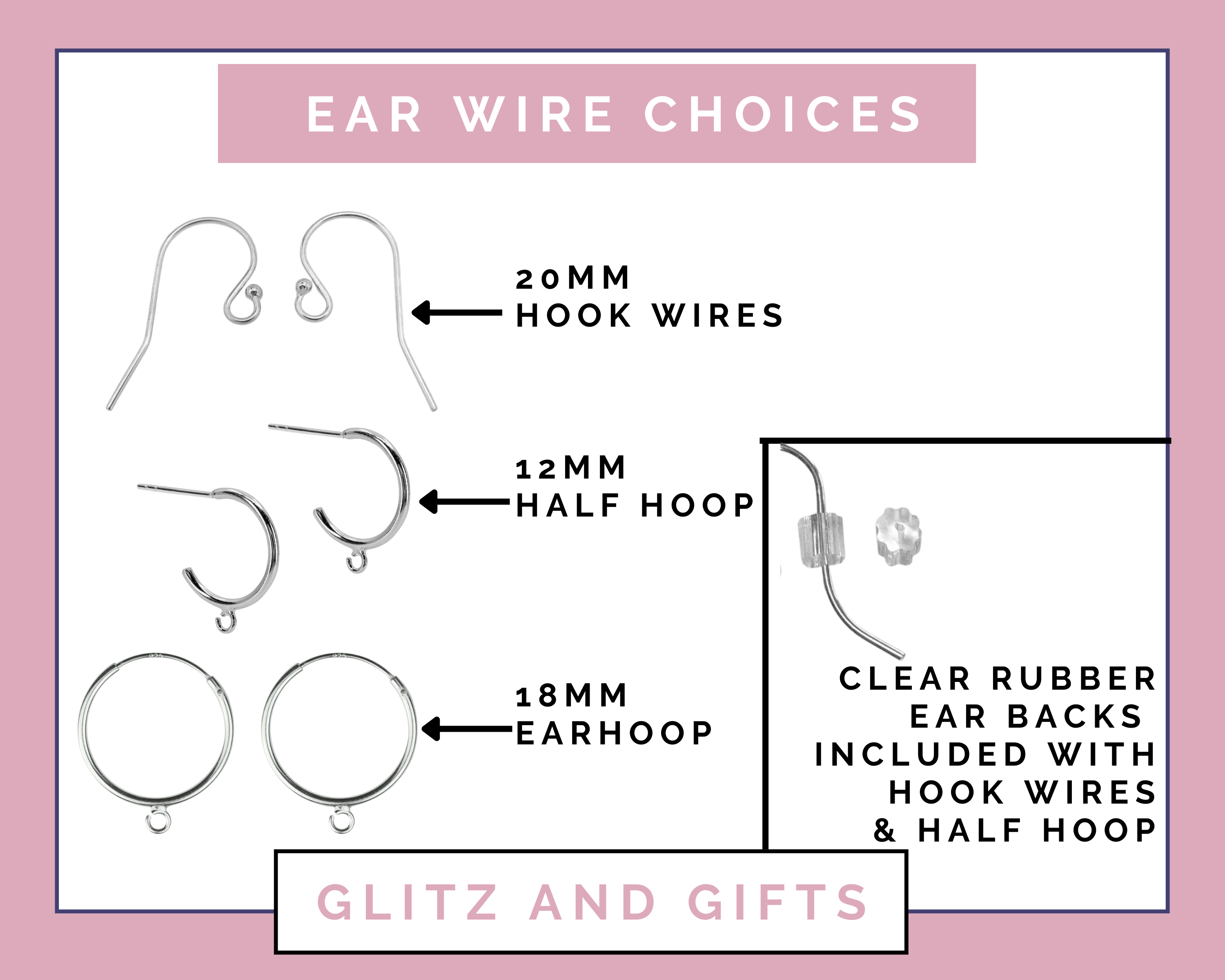 Sterling Silver Ammonite Earrings