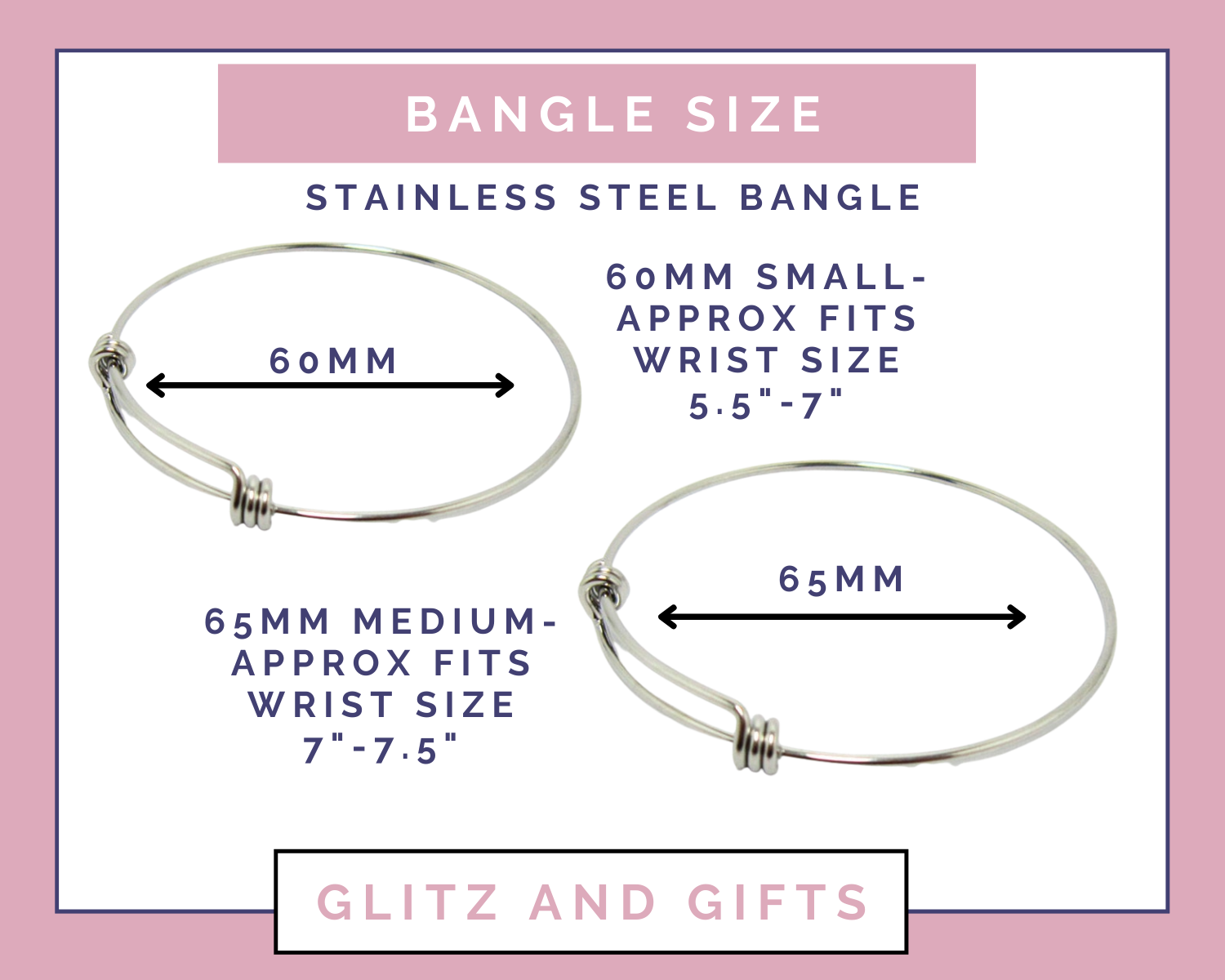 Personalised Butterfly Bangle