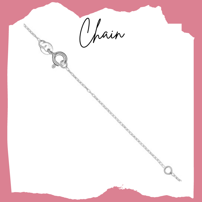 Sterling Silver Personalised Key Necklace