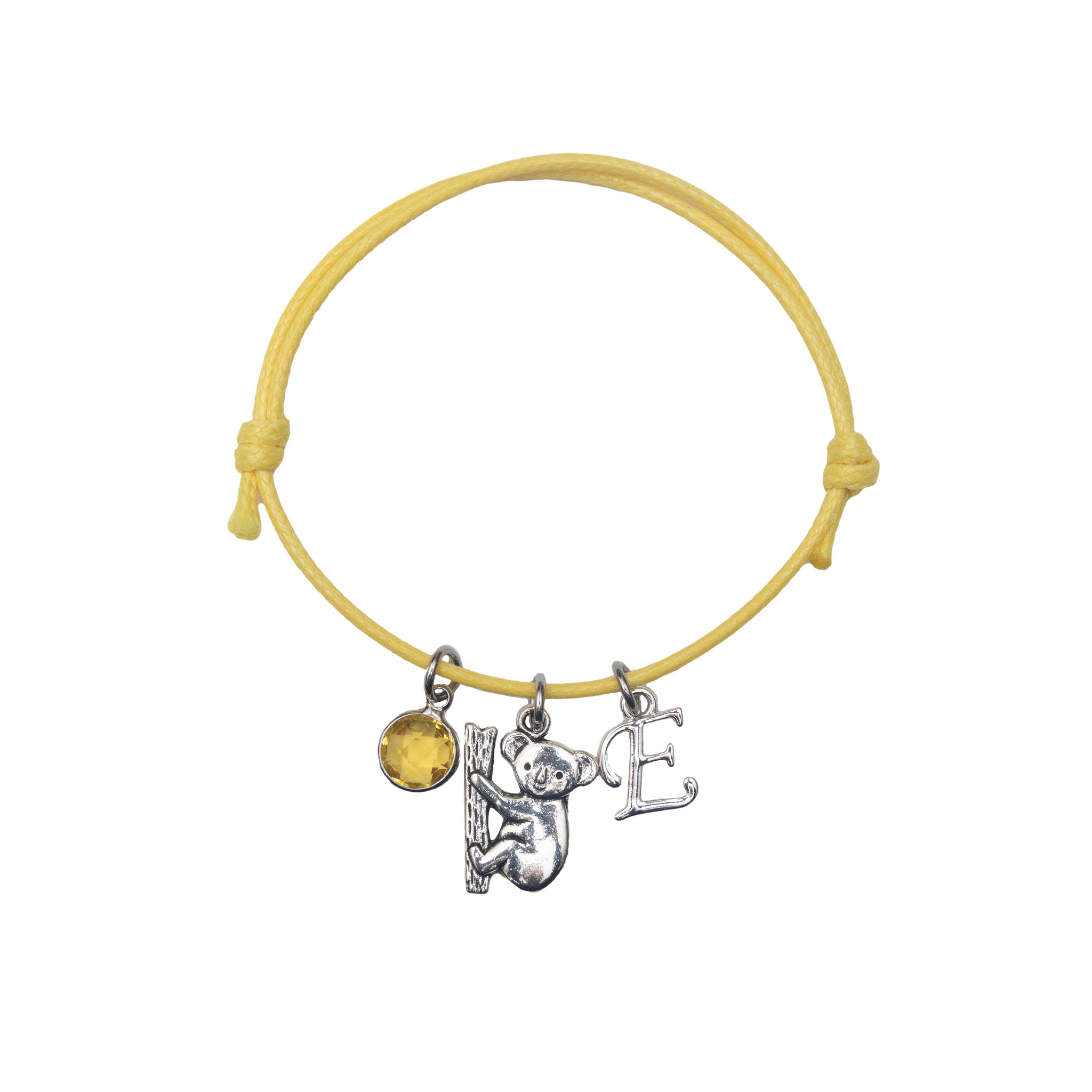 Personalised Koala Cotton Bracelet