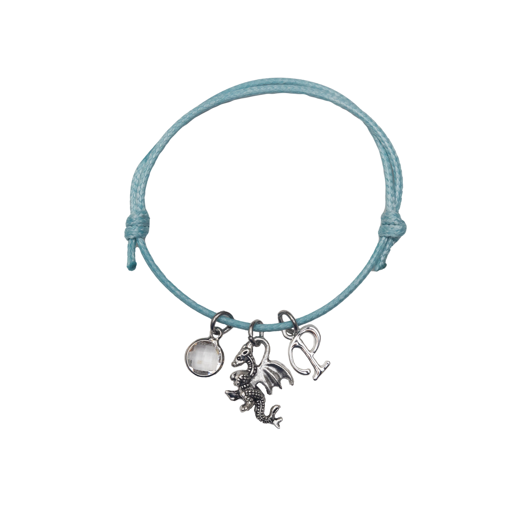 Personalised Dragon Cotton Bracelet