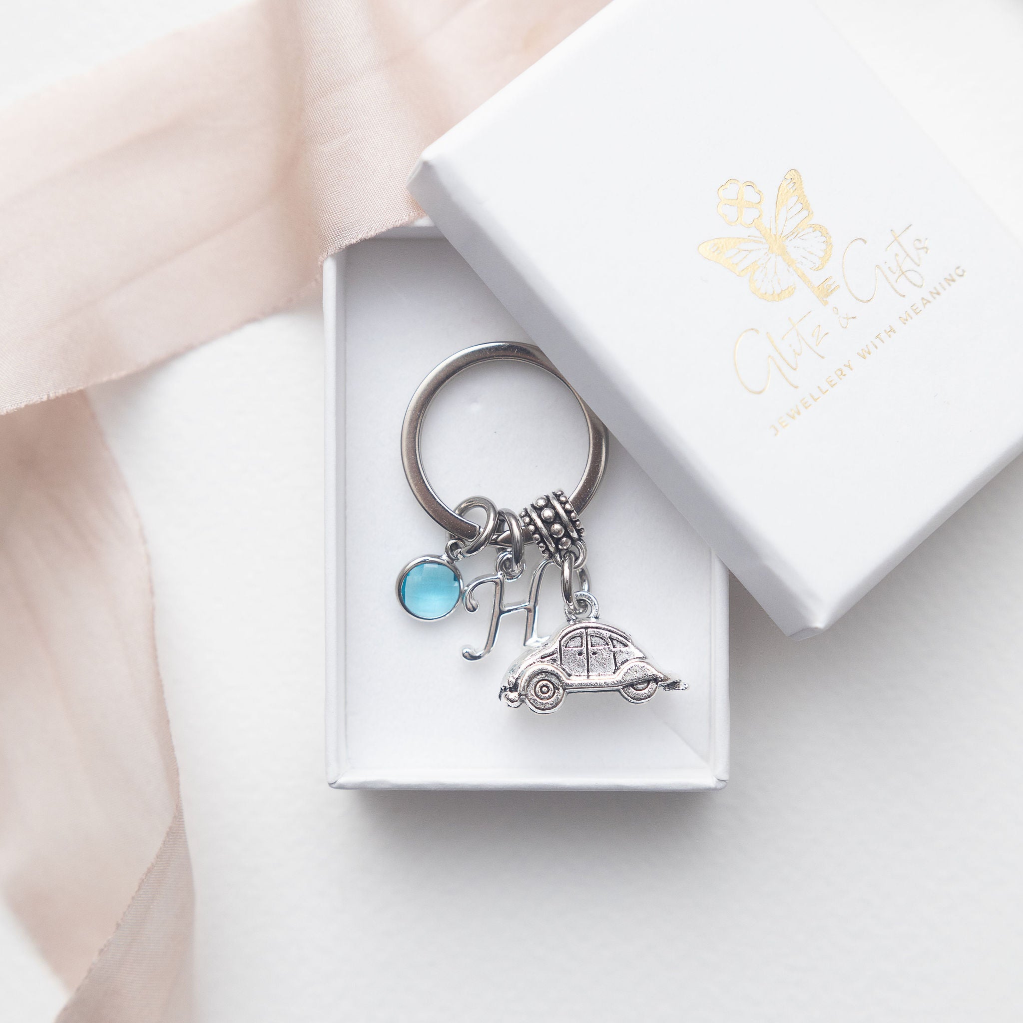 Personalised Car Keyring