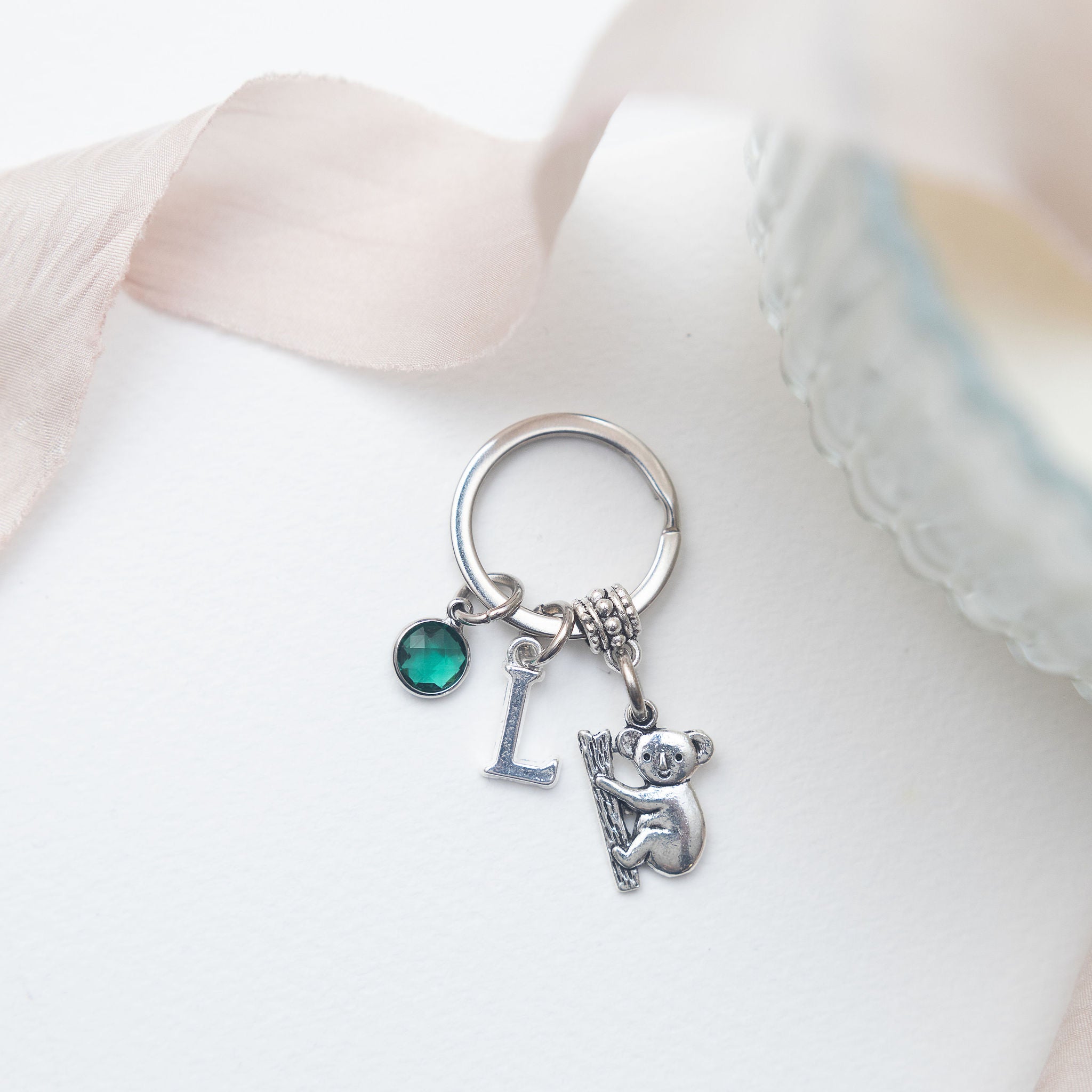 Personalised Koala Keyring