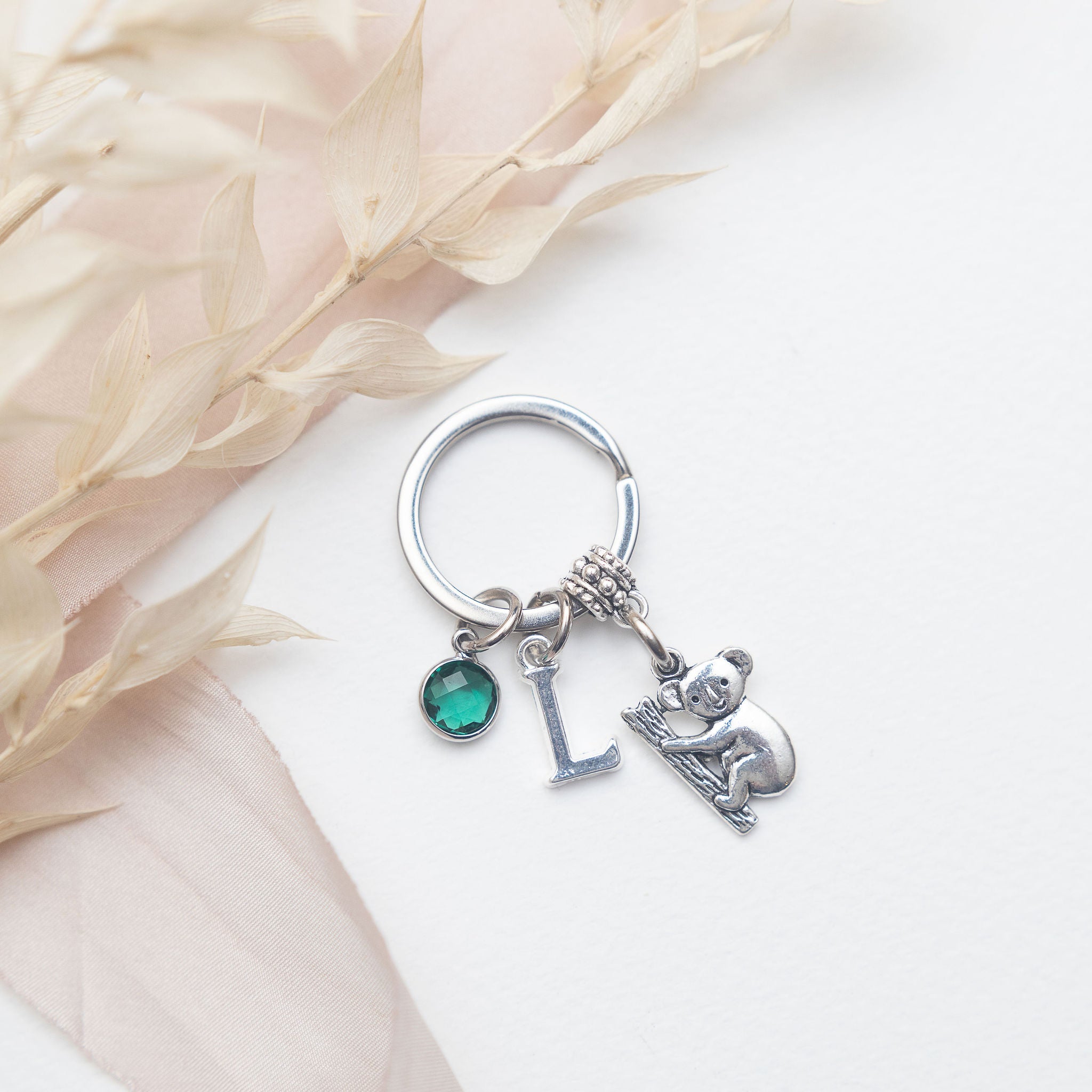 Personalised Koala Keyring