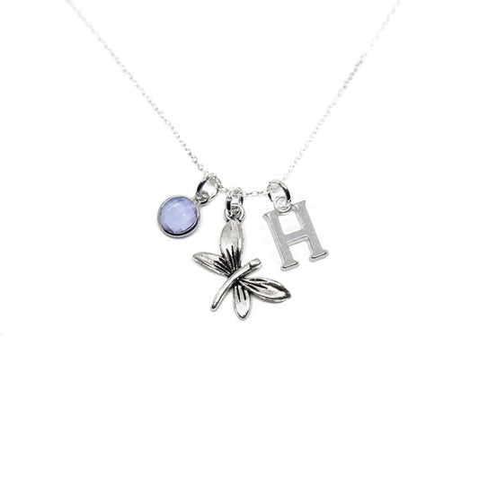 Personalised Dragonfly Necklace