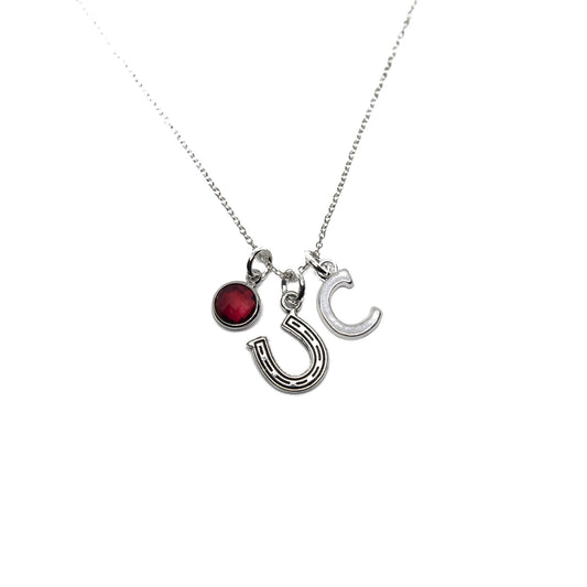 Personalised Horse Shoe Necklace