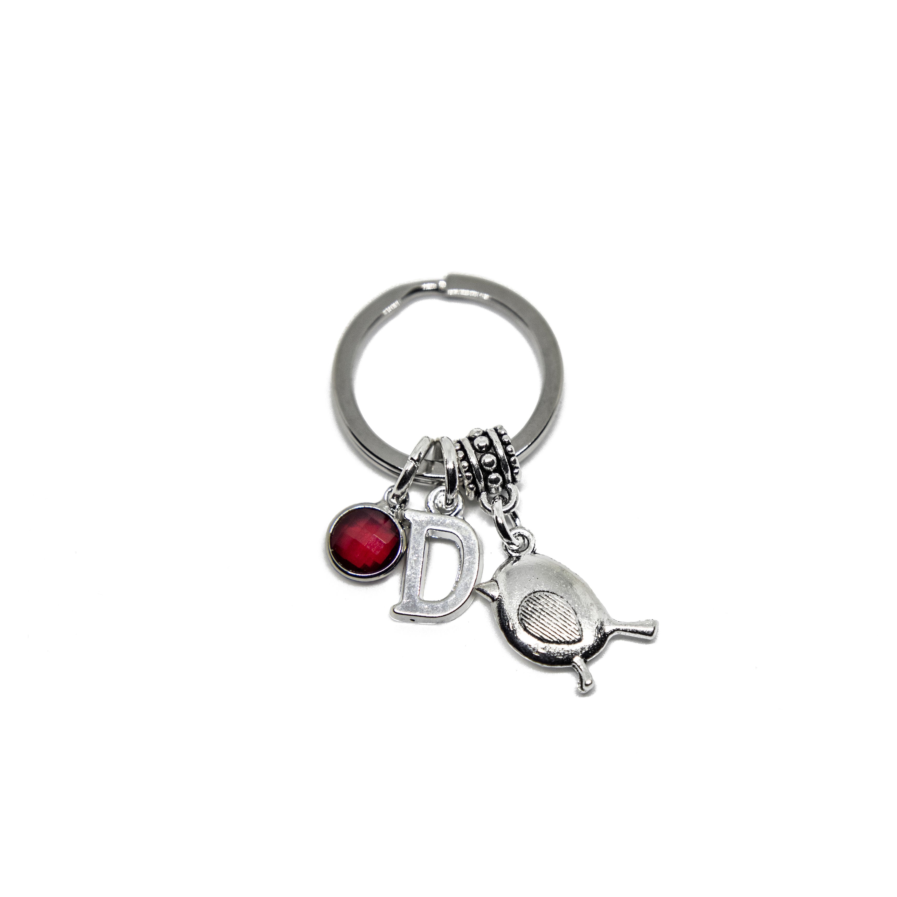 Personalised Robin Keyring