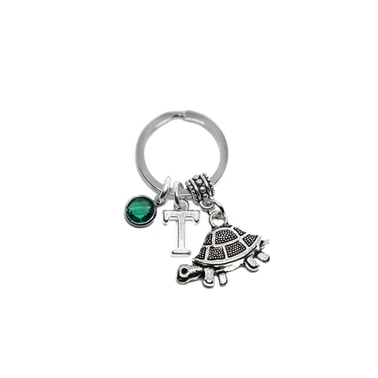 Personalised Tortoise Keyring
