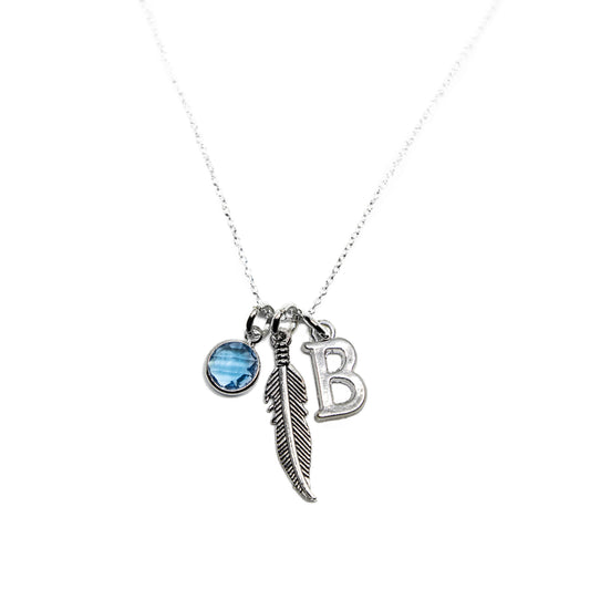 Personalised Feather Necklace