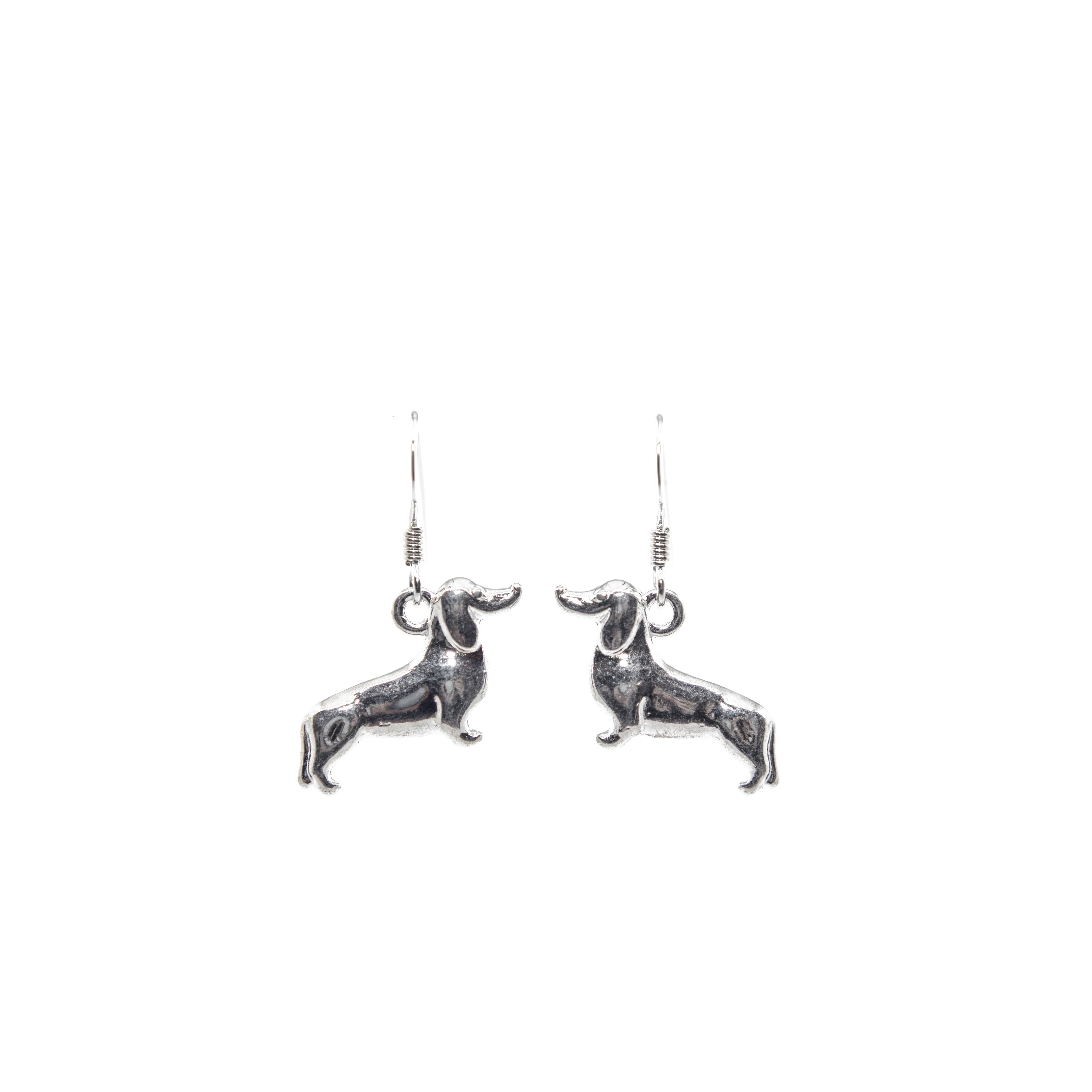 Dachshund Charm Earrings