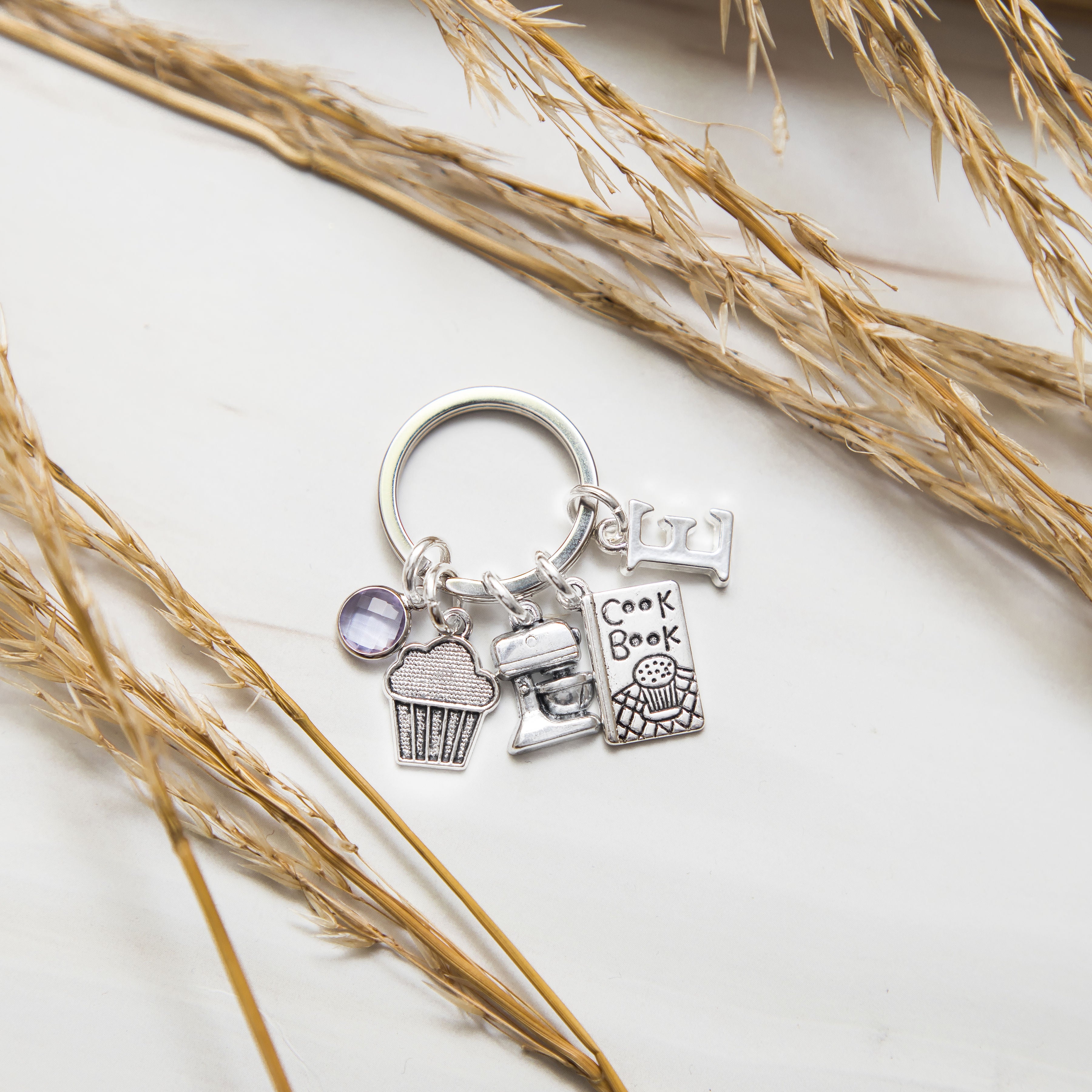 Personalised Baker Keyring