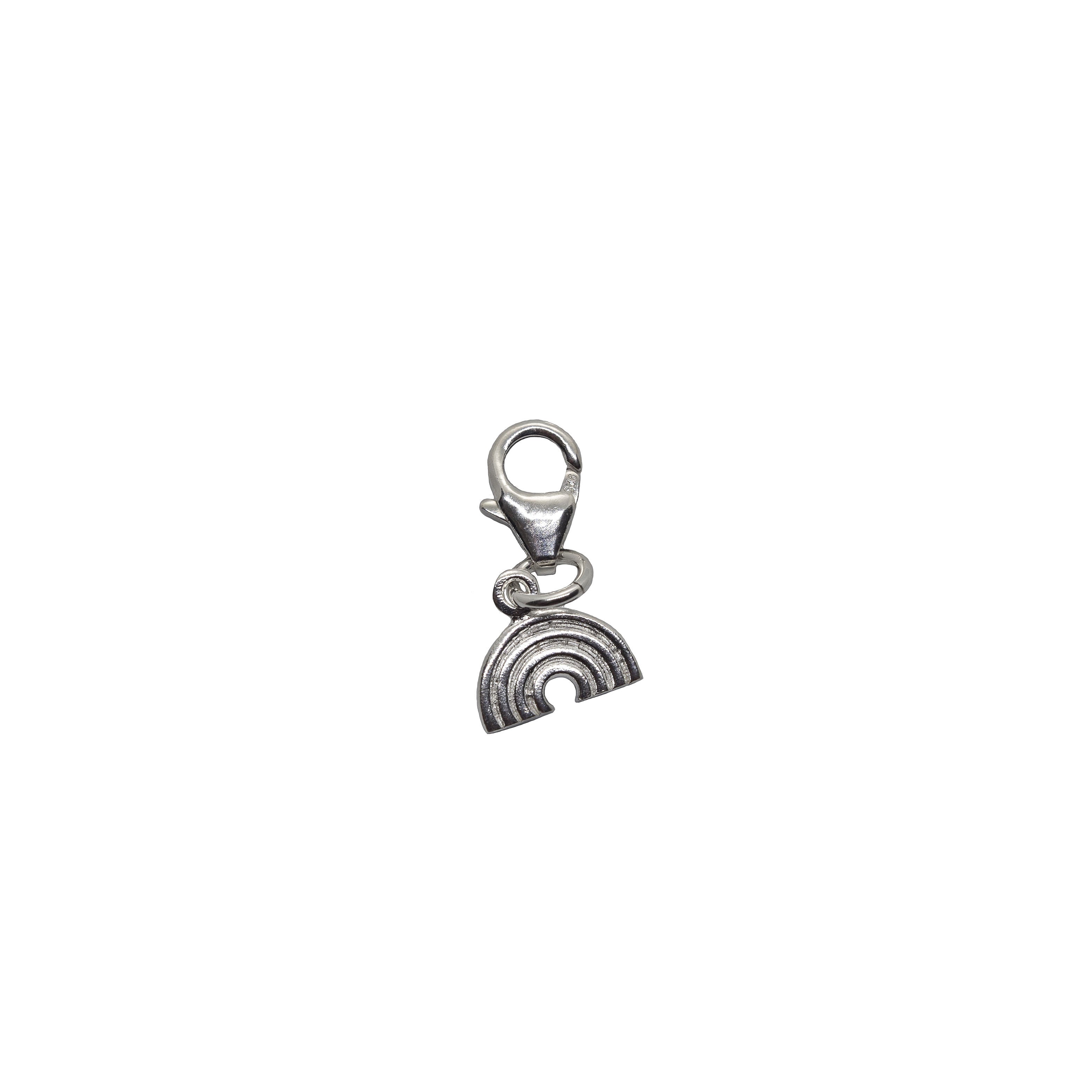 Sterling Silver Rainbow Clip Charm