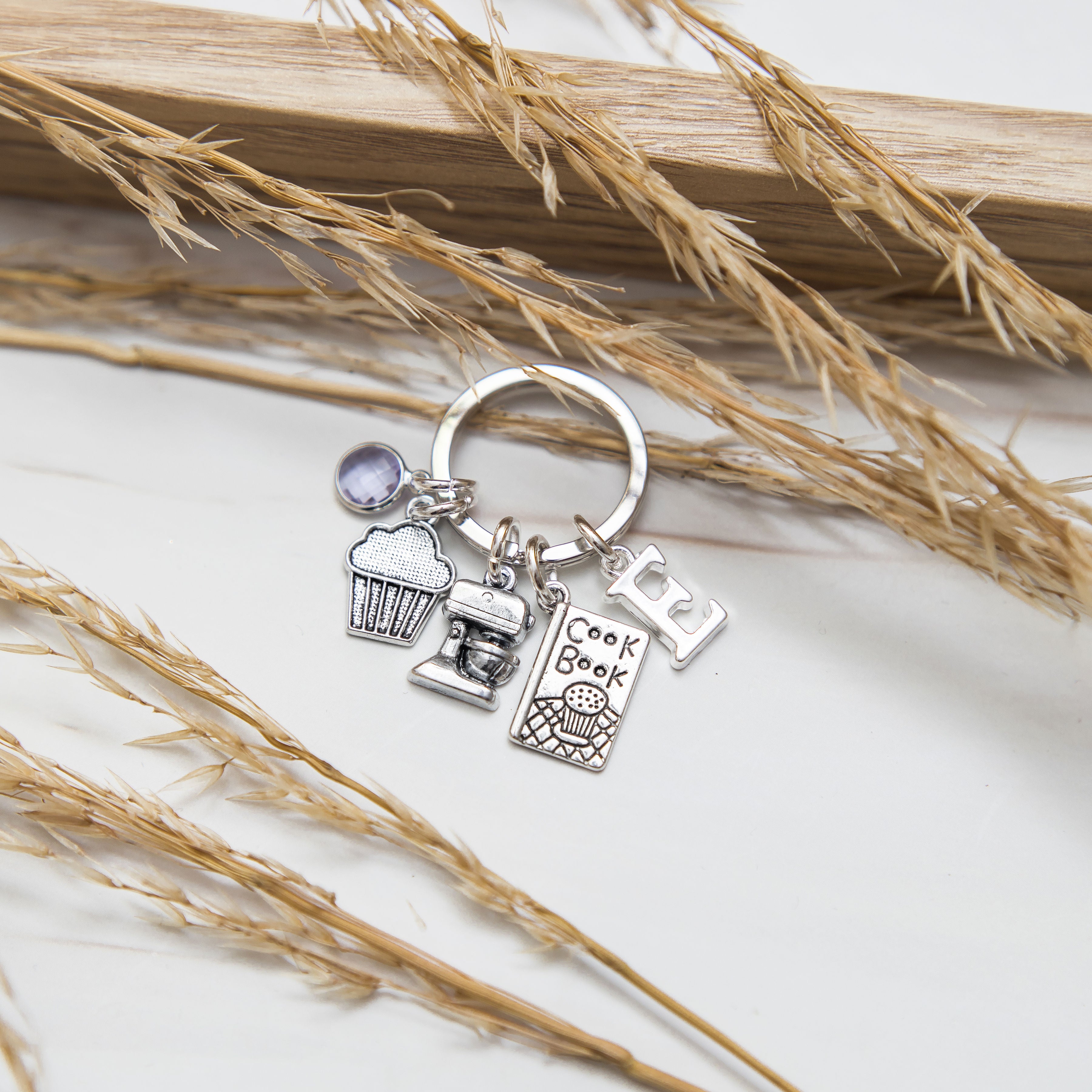 Personalised Baker Keyring