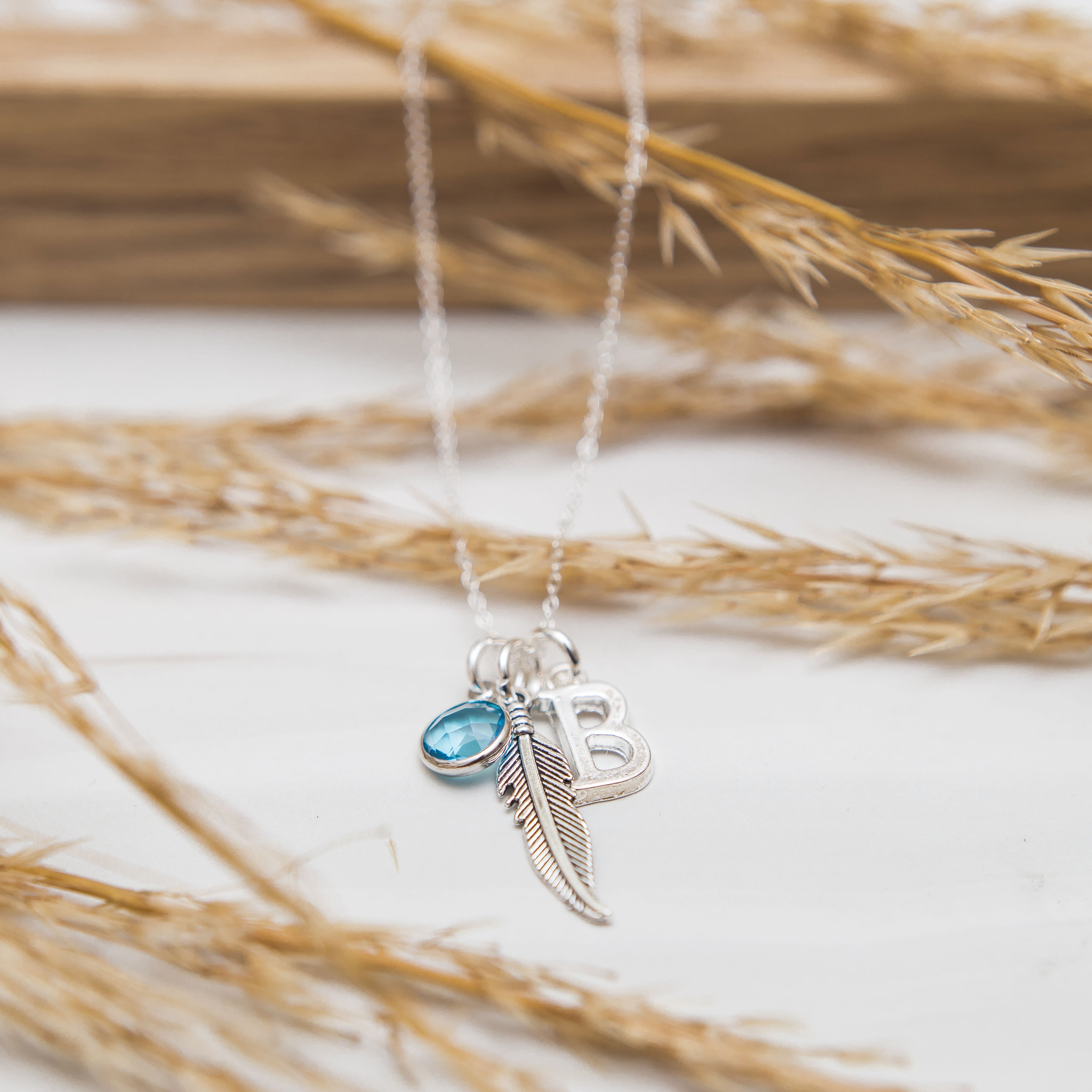 Personalised Feather Necklace