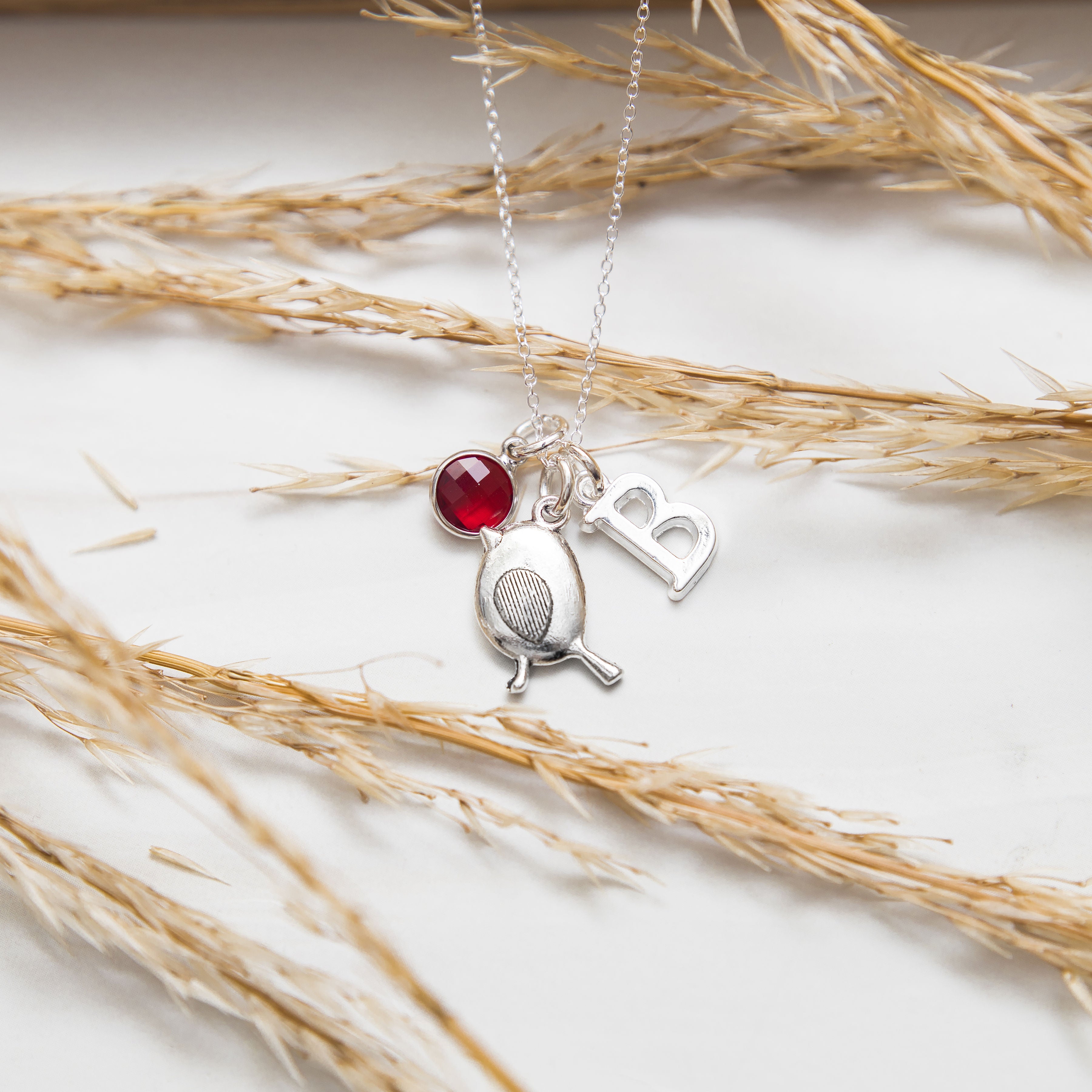 Personalised Robin Necklace