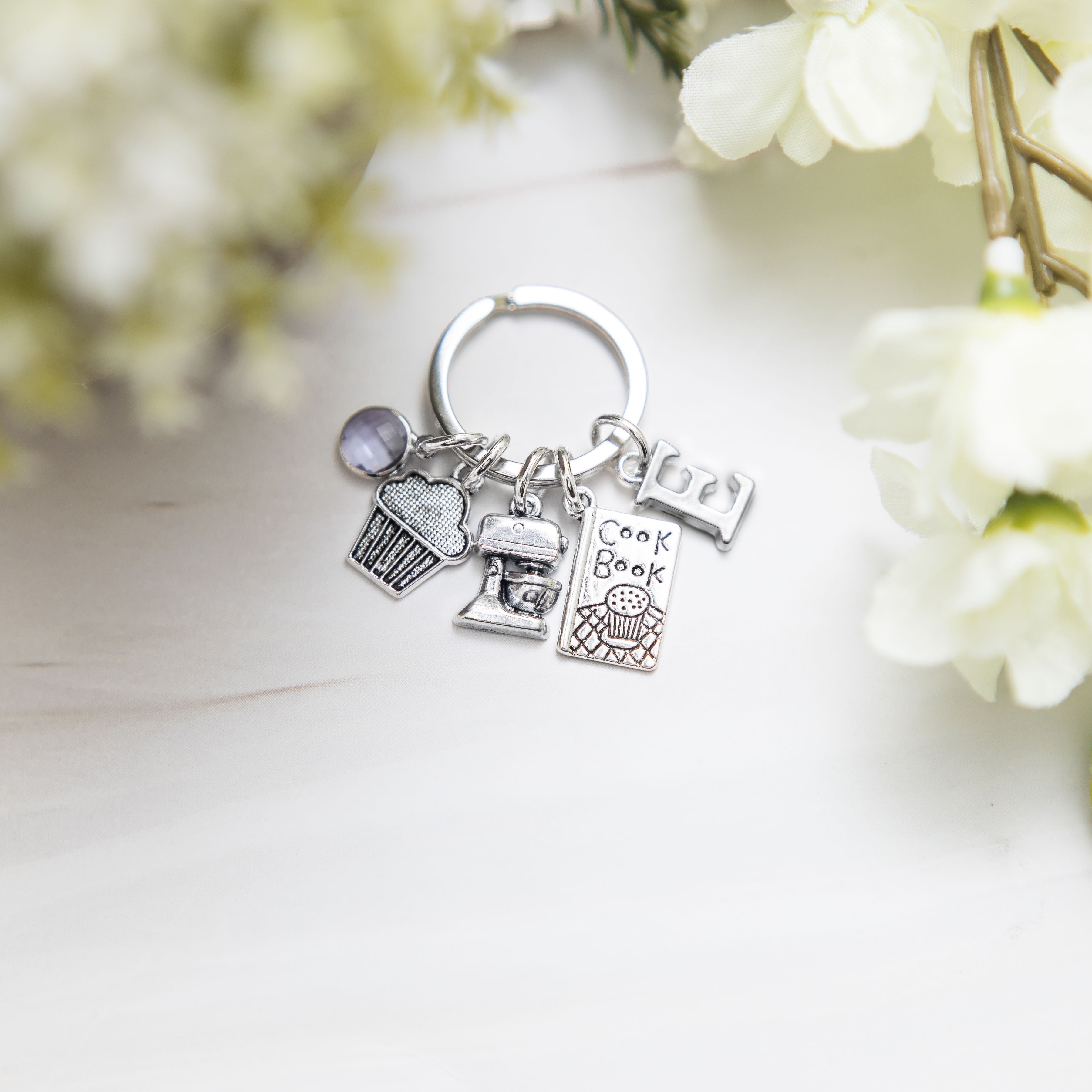 Personalised Baker Keyring