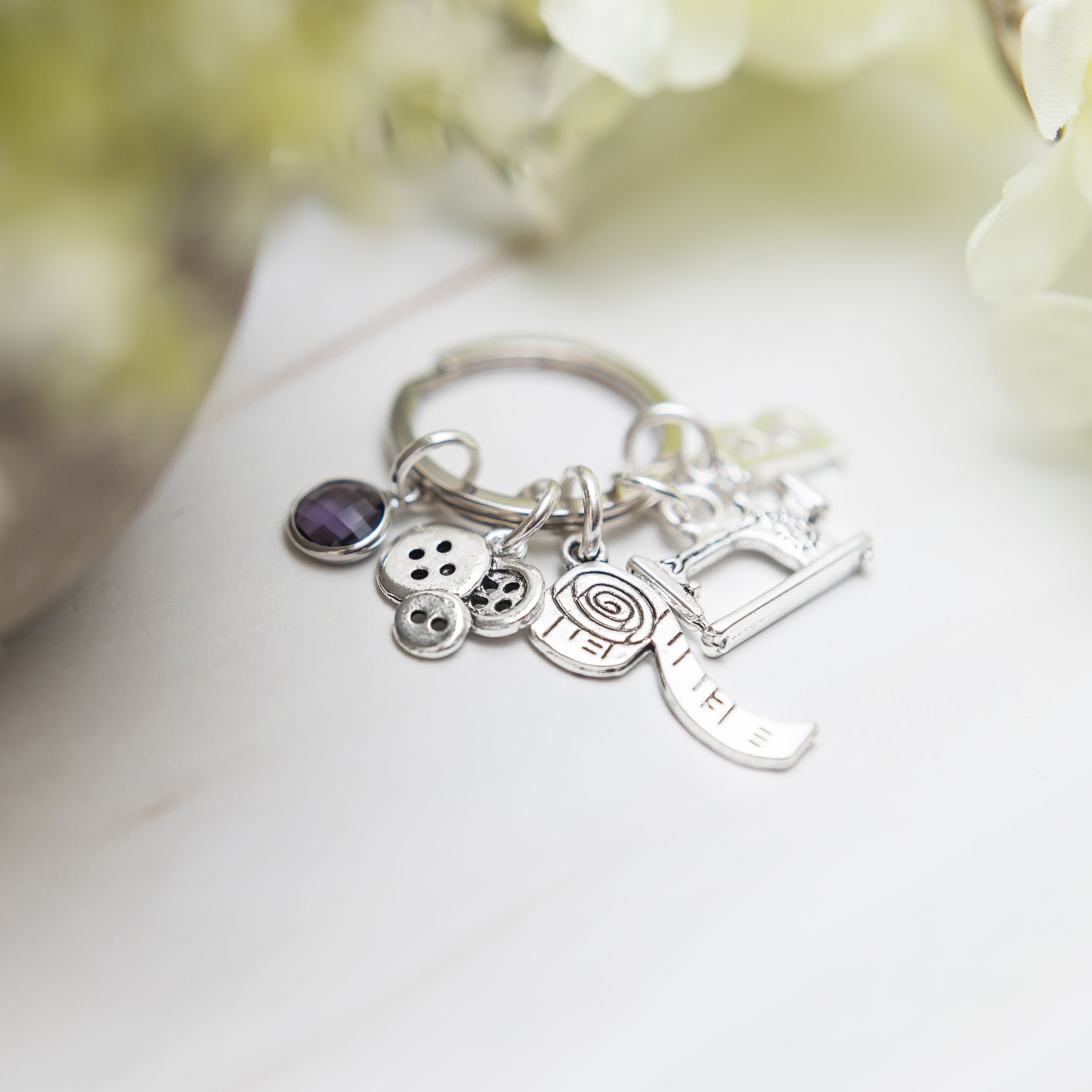 Personalised Sewing Keyring